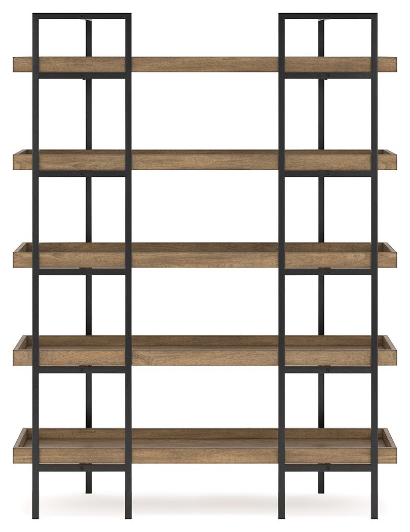 Montia - Bookcase - Light Brown - Image 2
