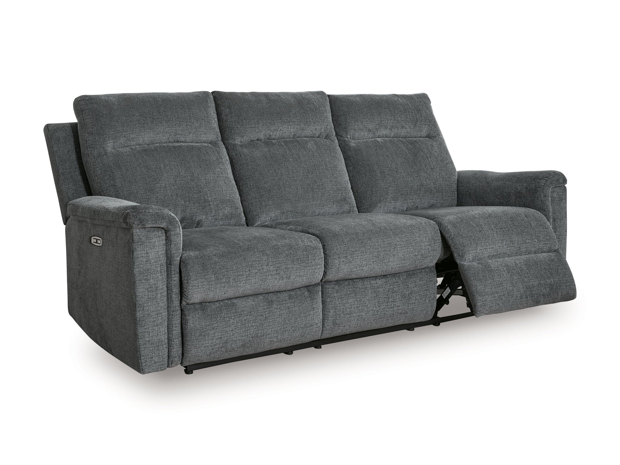 Barnsana - Power Reclining Sofa - Fabric - Gravel - Image 3