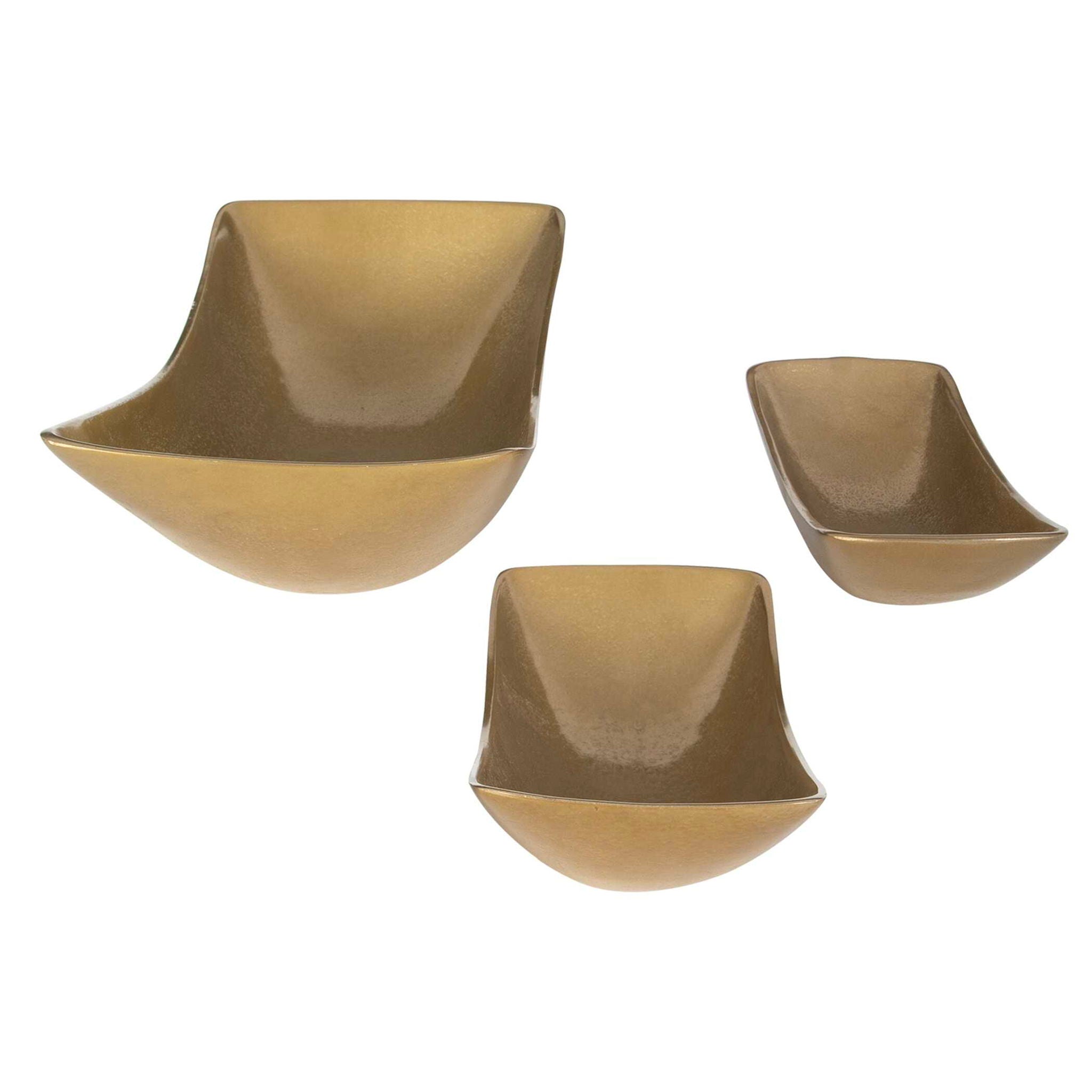 Anas - Bowls (Set of 3) - Antique Brass - Image 2