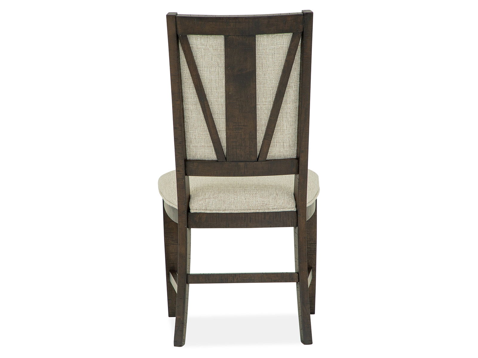 Westley Falls - Step Up Side Chair With Upholstered Seat & Back (Set of 2) - Dark Brown - Image 2