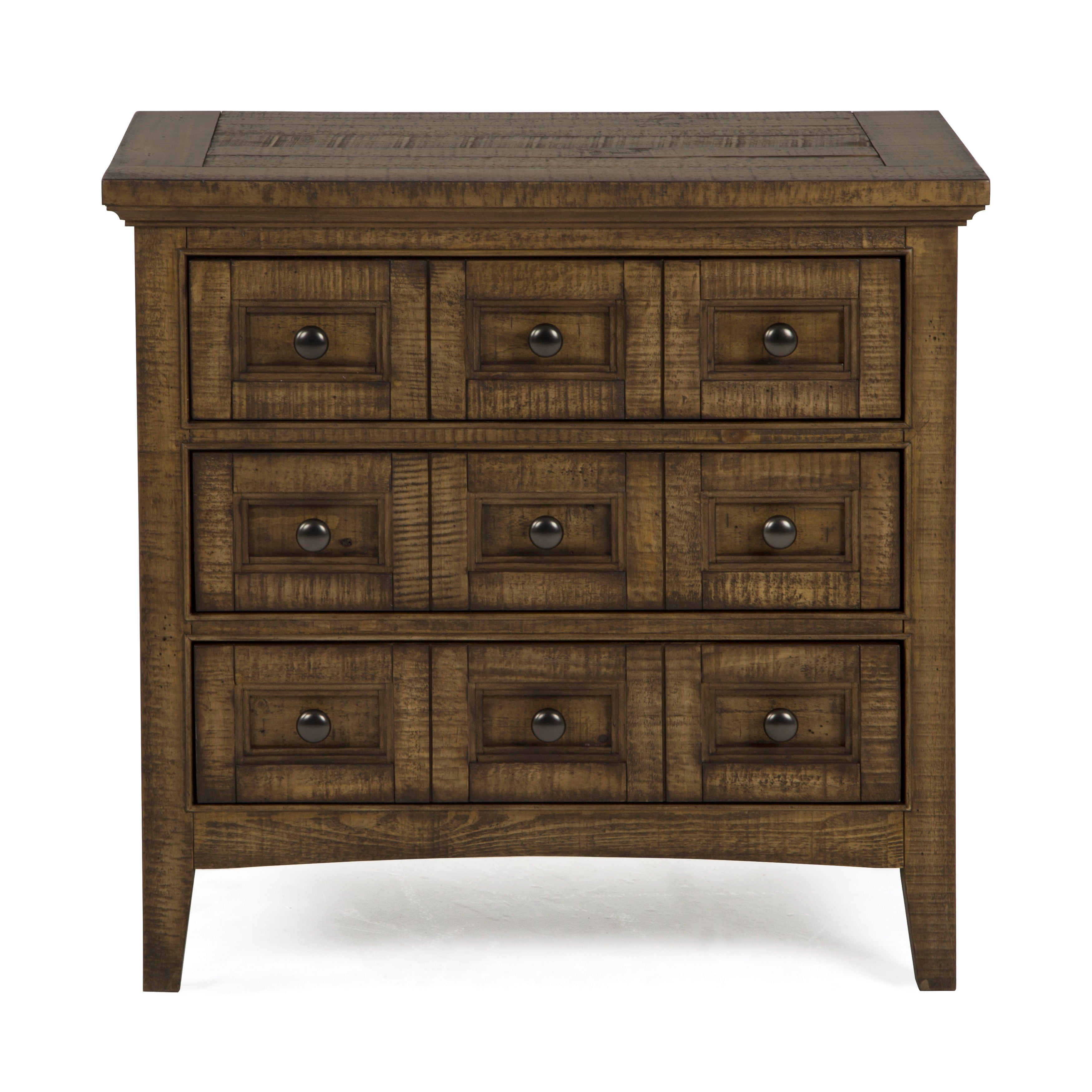 Bay Creek – Drawer Nightstand – Toasted Nutmeg