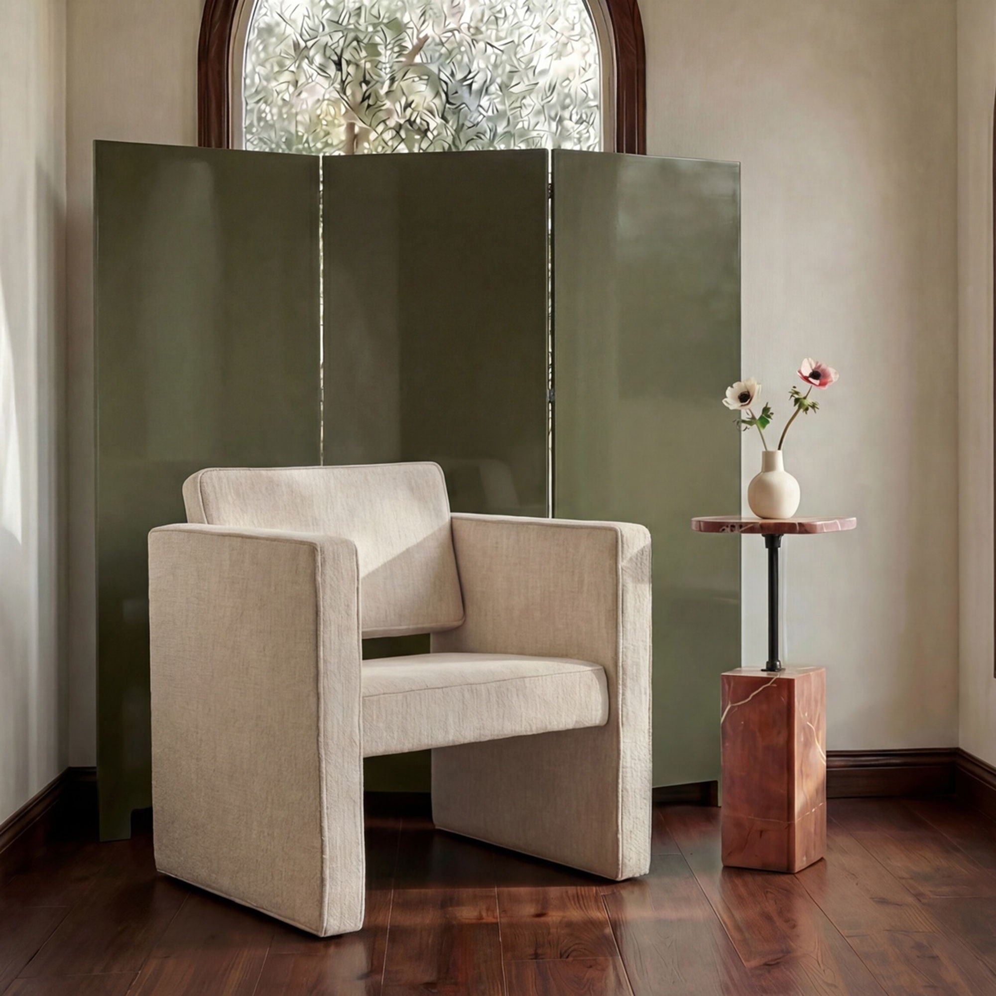 Garbo - Screen - Deep Olive - Image 1