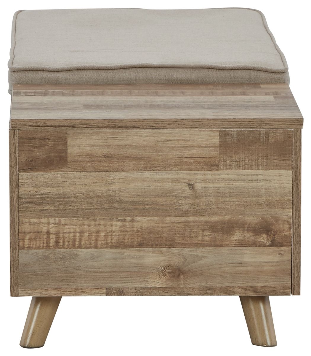 Gerdanet - Storage Bench - Beige - Image 3
