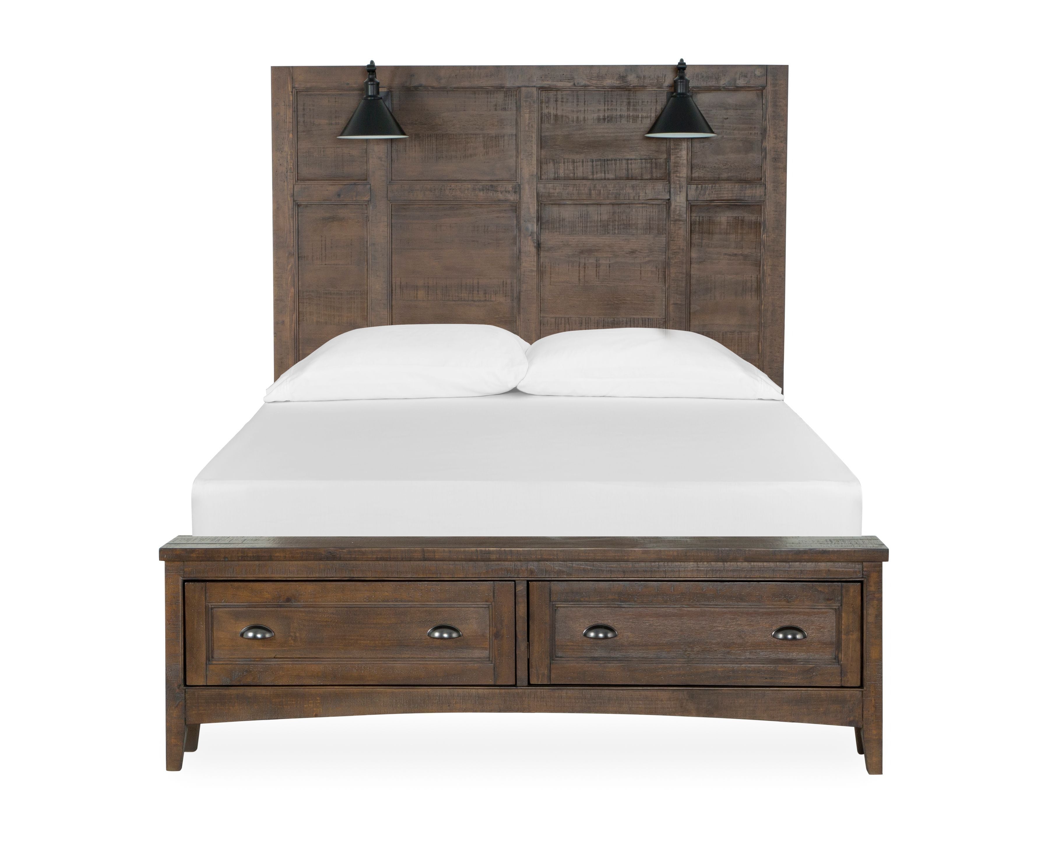 Bay Creek – Complete Lamp Panel Storage Bed