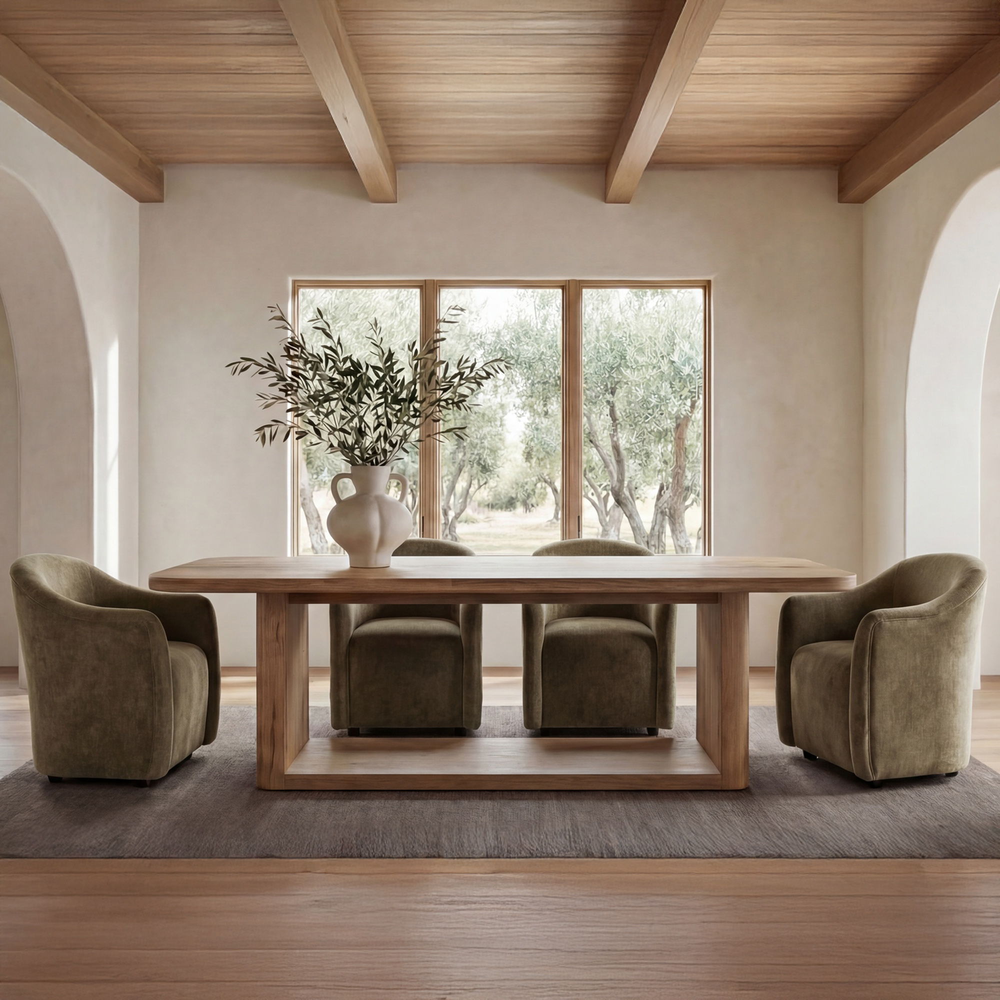 Blake – Dining Table – Rustic / Oak / Natural