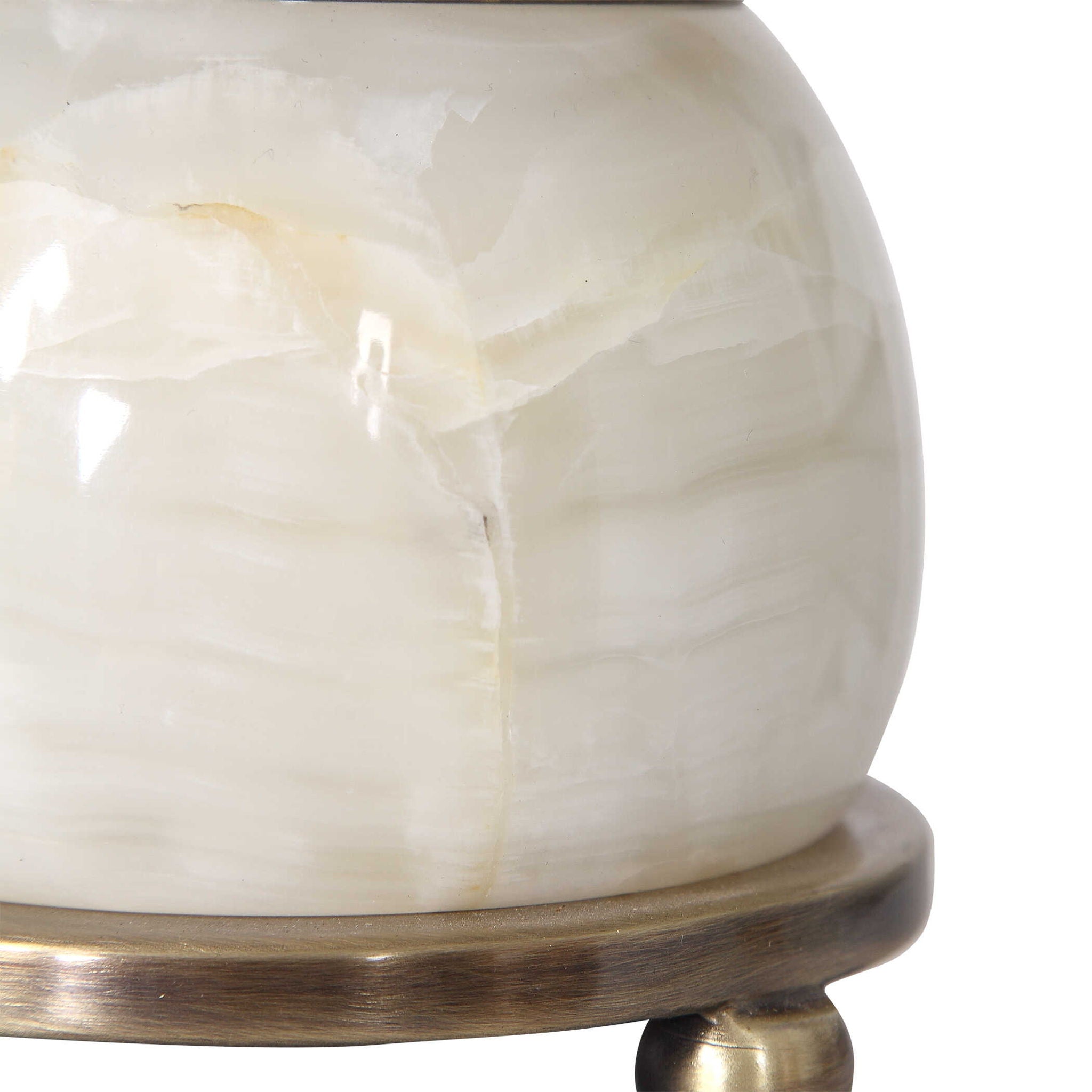 Natania - Plated Buffet Lamp - Brass - Image 3
