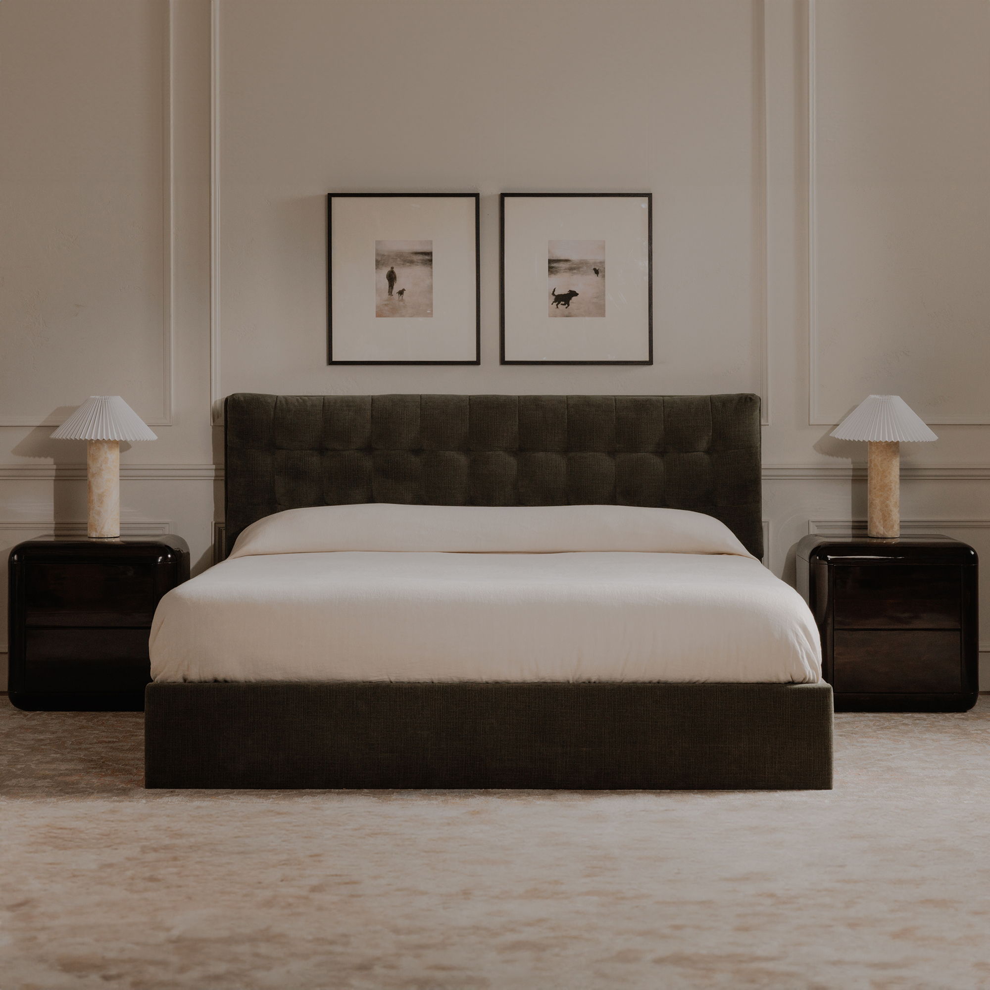 Sebastion - Queen Storage Bed - Green - Image 2