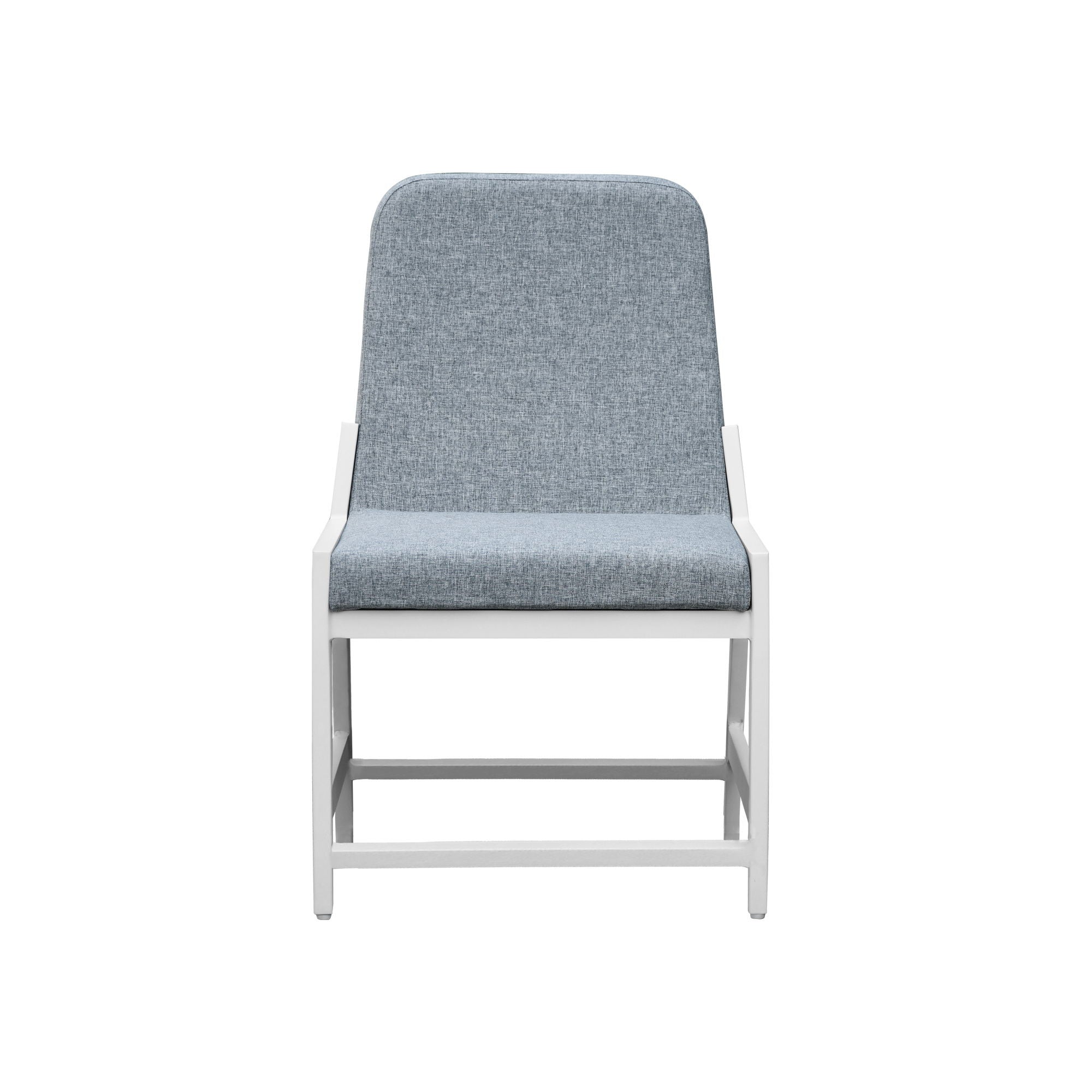 Nash - Outdoor Dining Upholstered Side Chair - Buff - Image 3