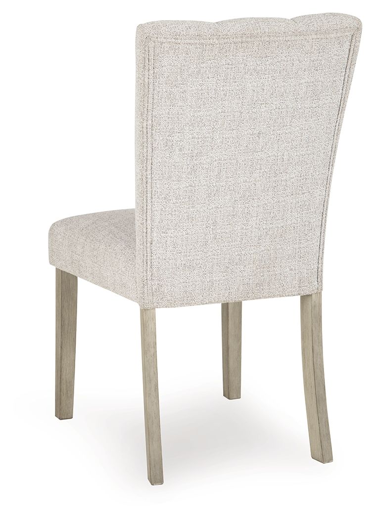 Larawyn - Dining Upholstered Side Chair (Set of 2) - Bisque - Image 3