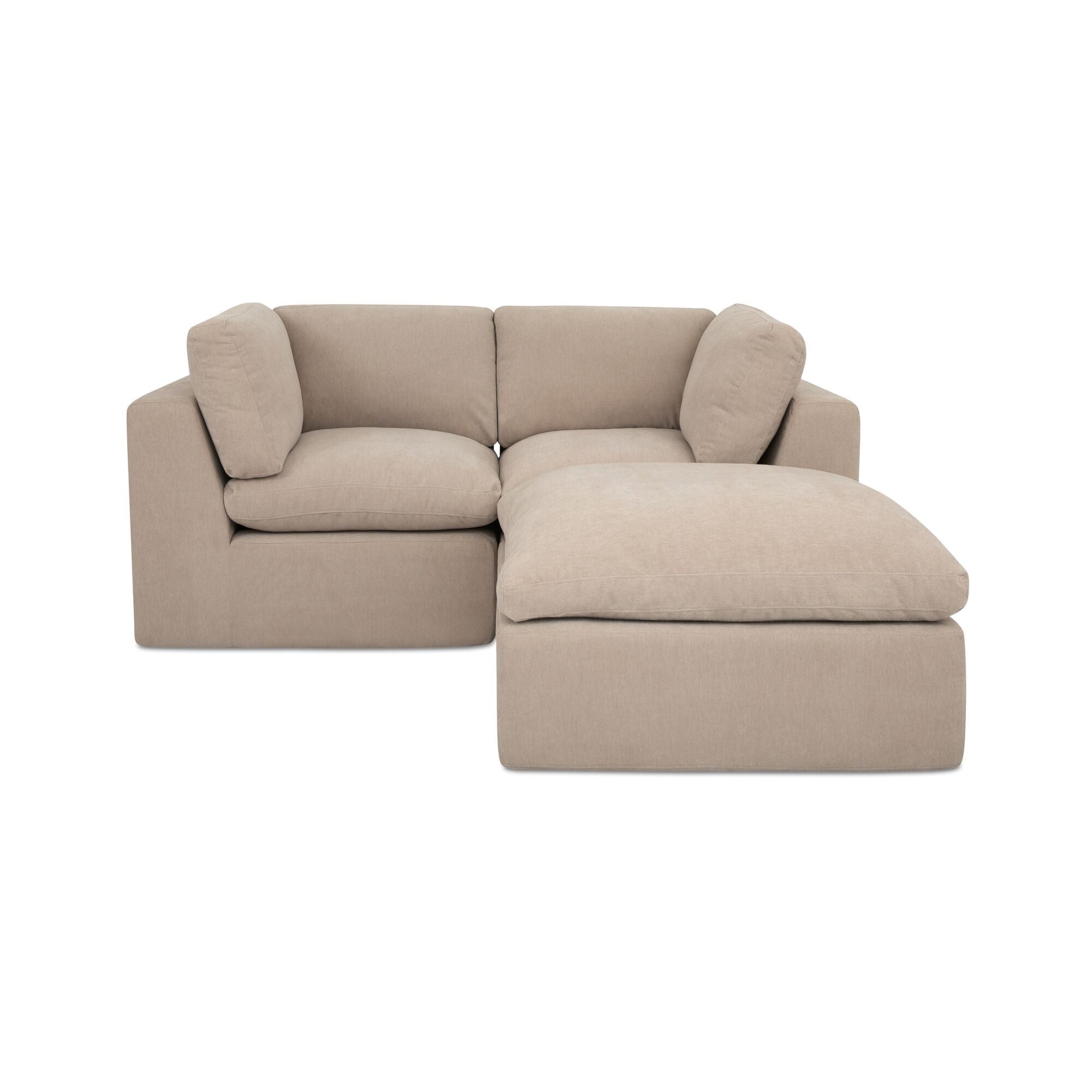 Cates - Nook Modular Sectional - Pebble - Image 1