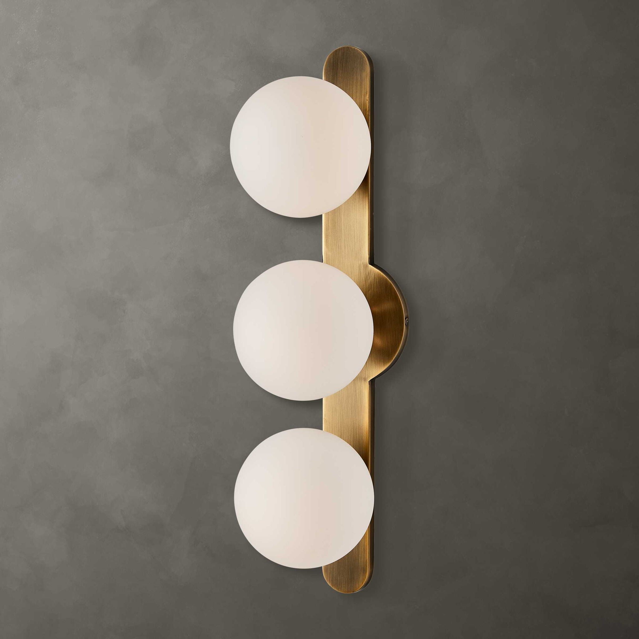 Droplet – Mid-Century 3 Light Sconce