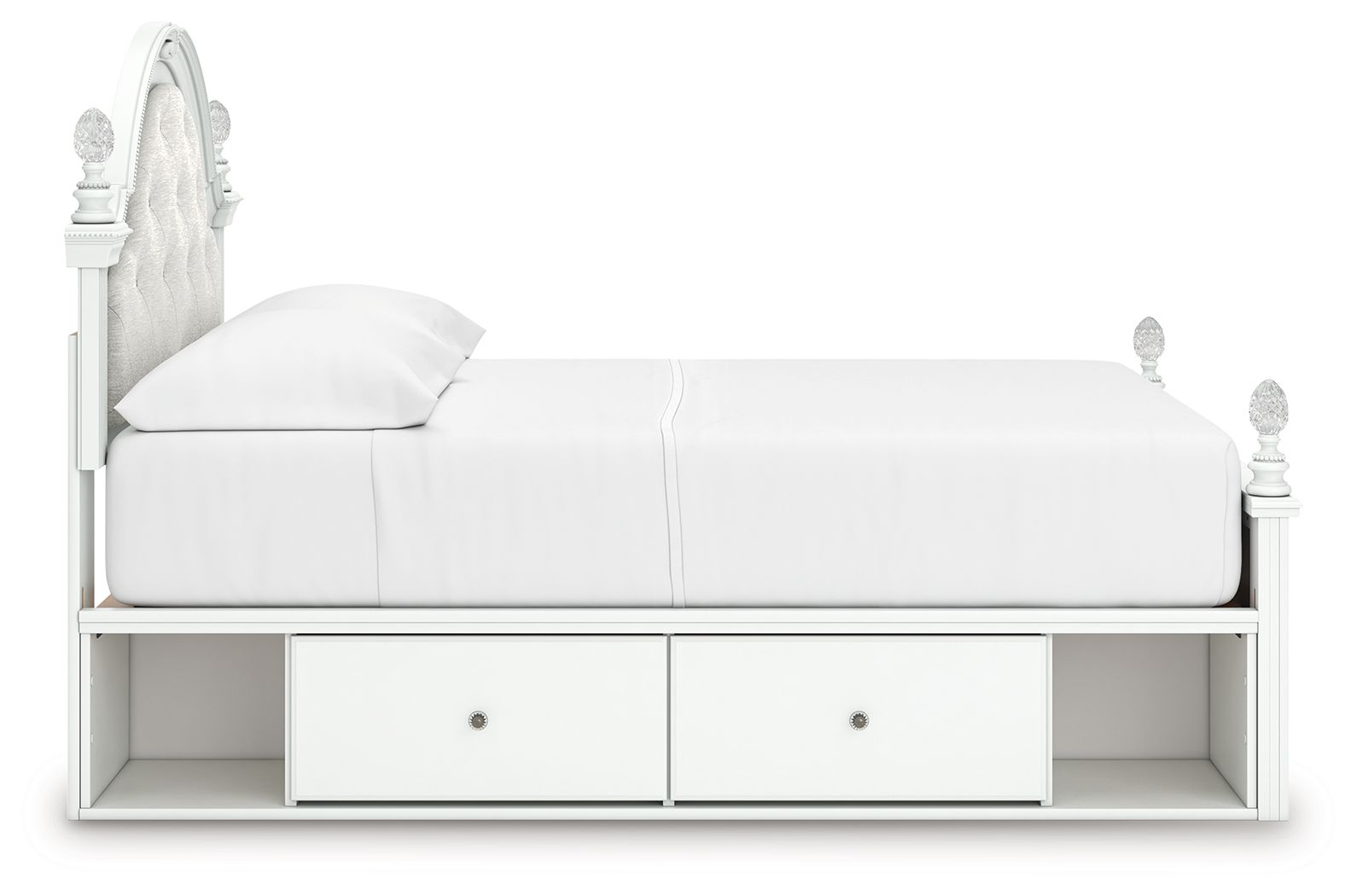 Kozlani - Upholstered Panel Storage Bed - Image 2