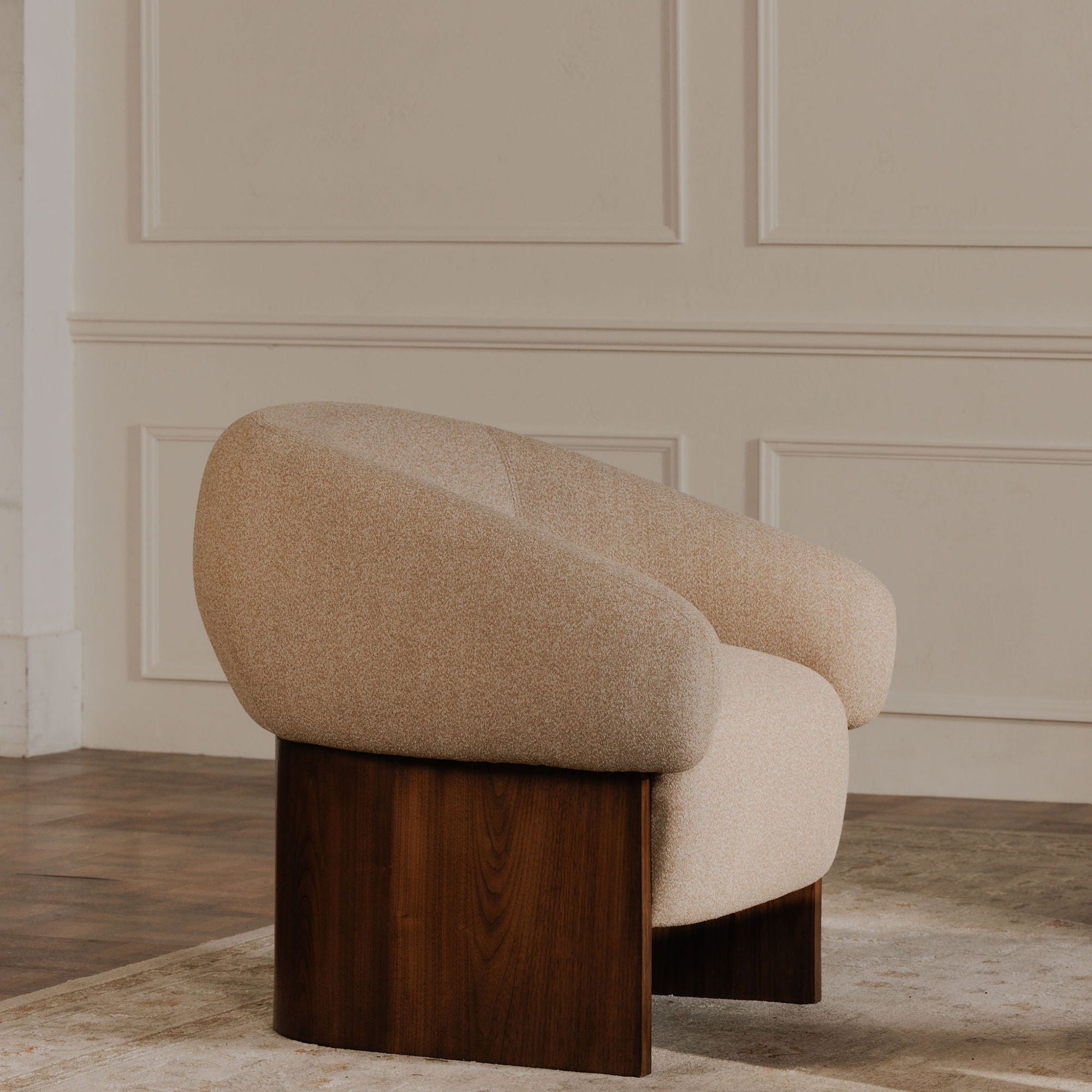 Otto - Accent Chair - Flecked Tan - Image 2