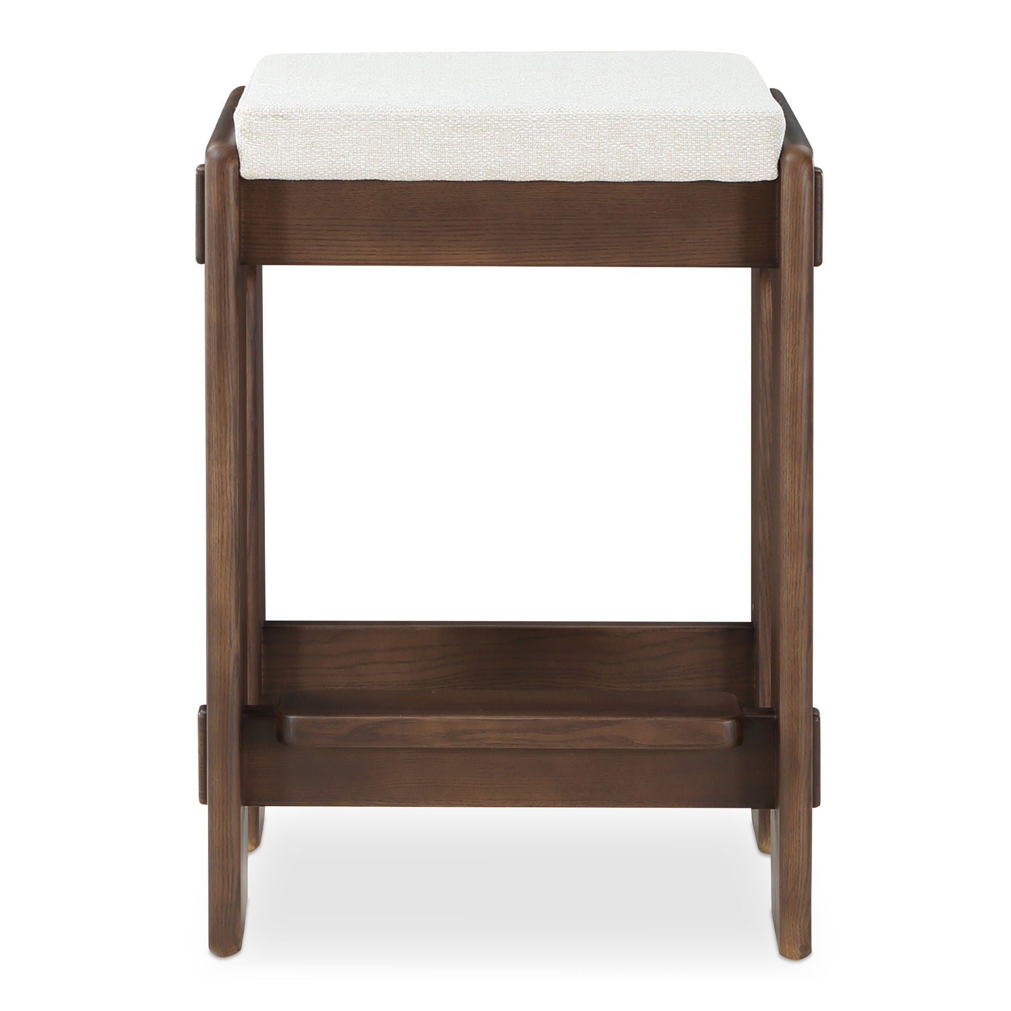 Ashby - Counter Stool - Beige - White - Image 1