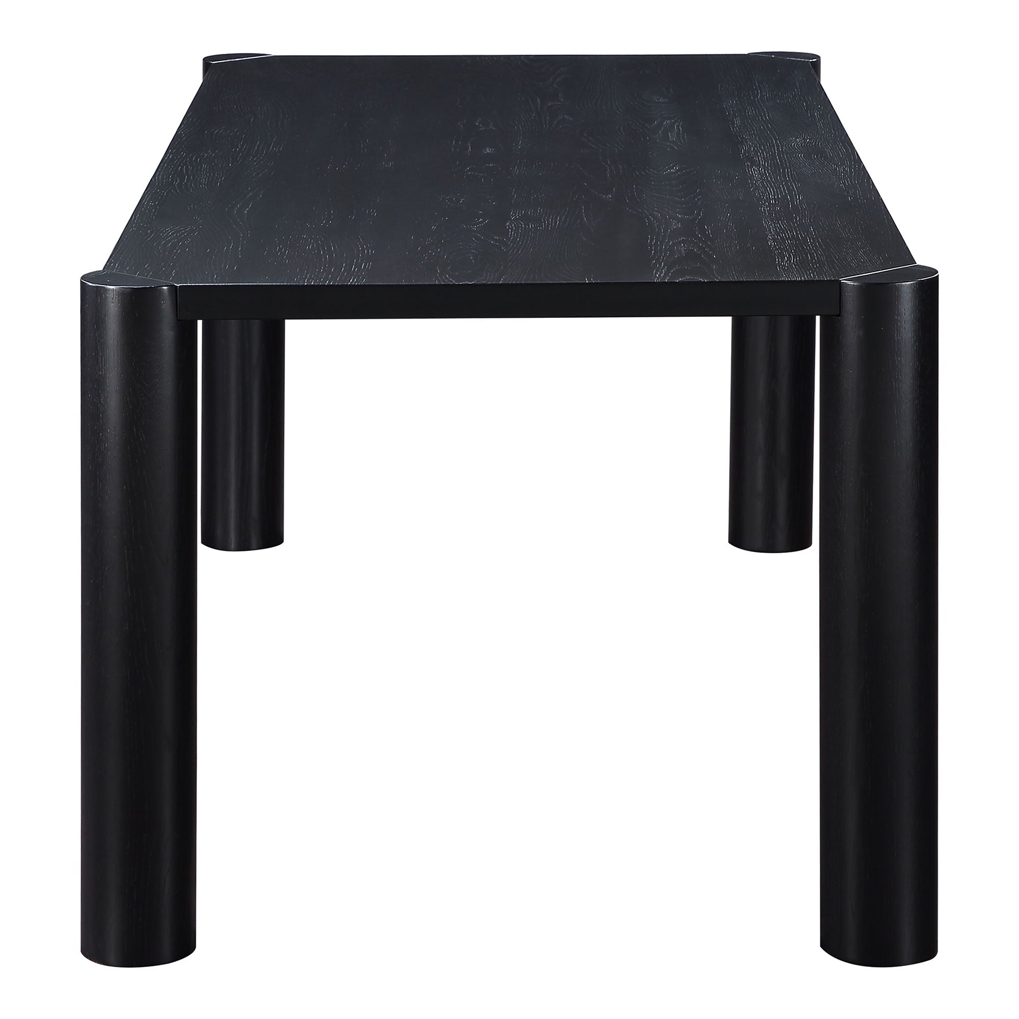 Post - Small Dining Table - Black Oak - Image 3