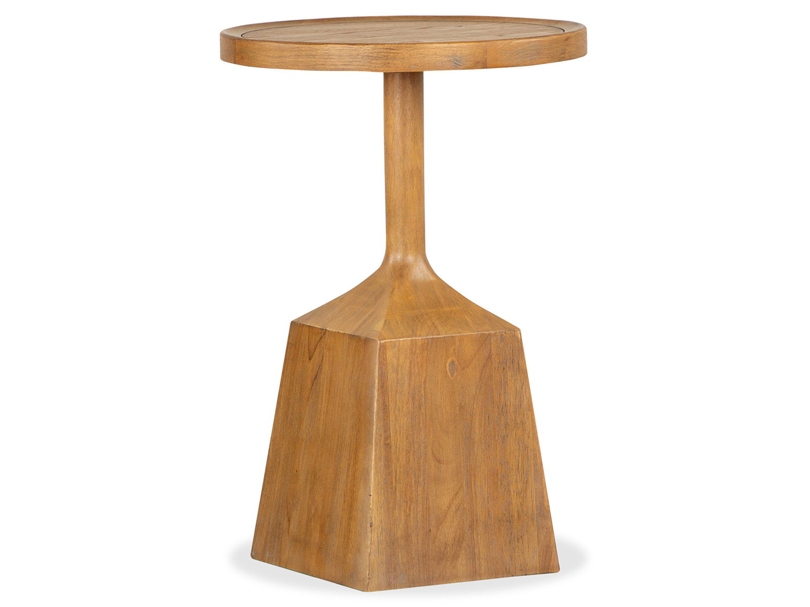 Lindon - Round Pedestal Accent End Table - Image 1