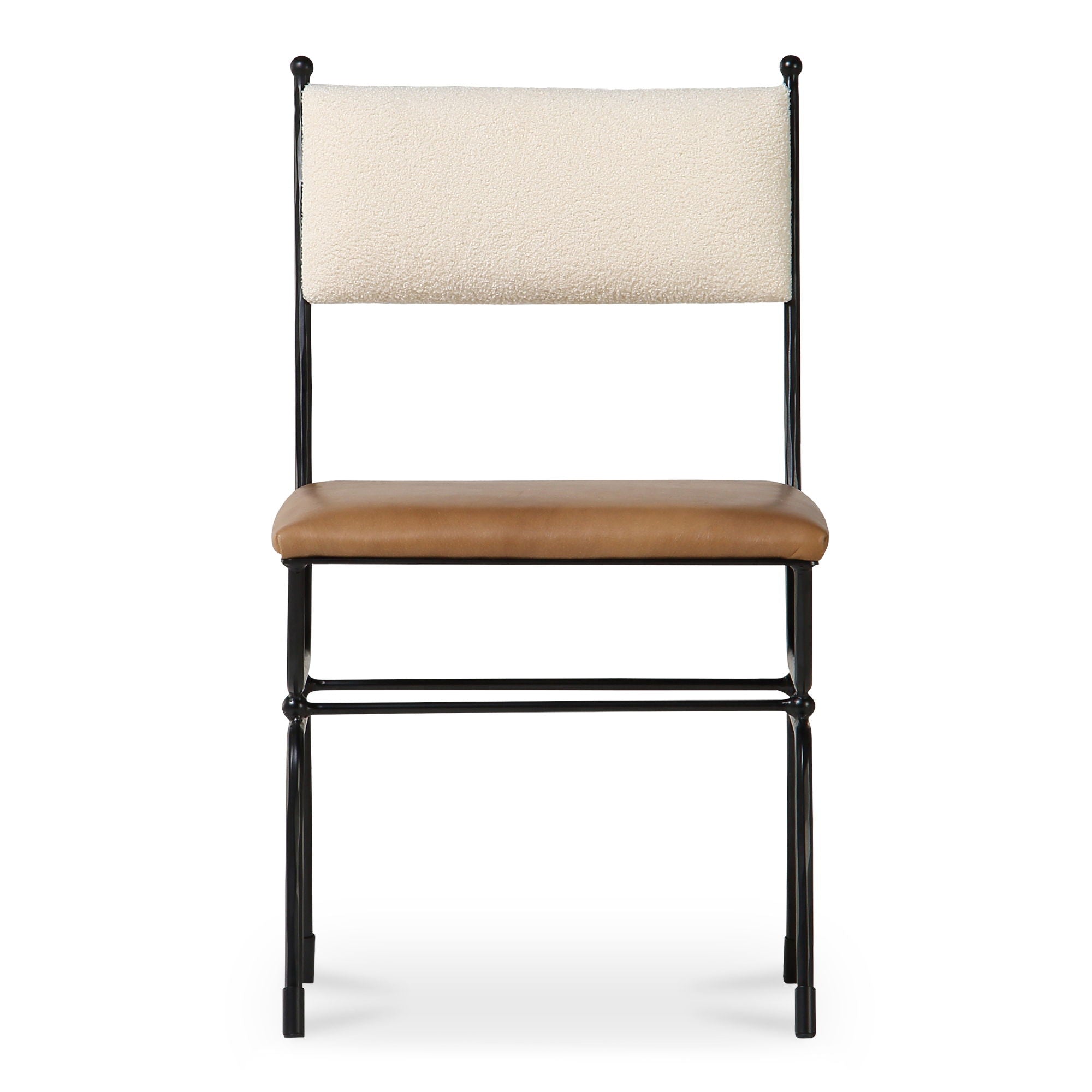 Posta – Dining Chair – Brown / Beige