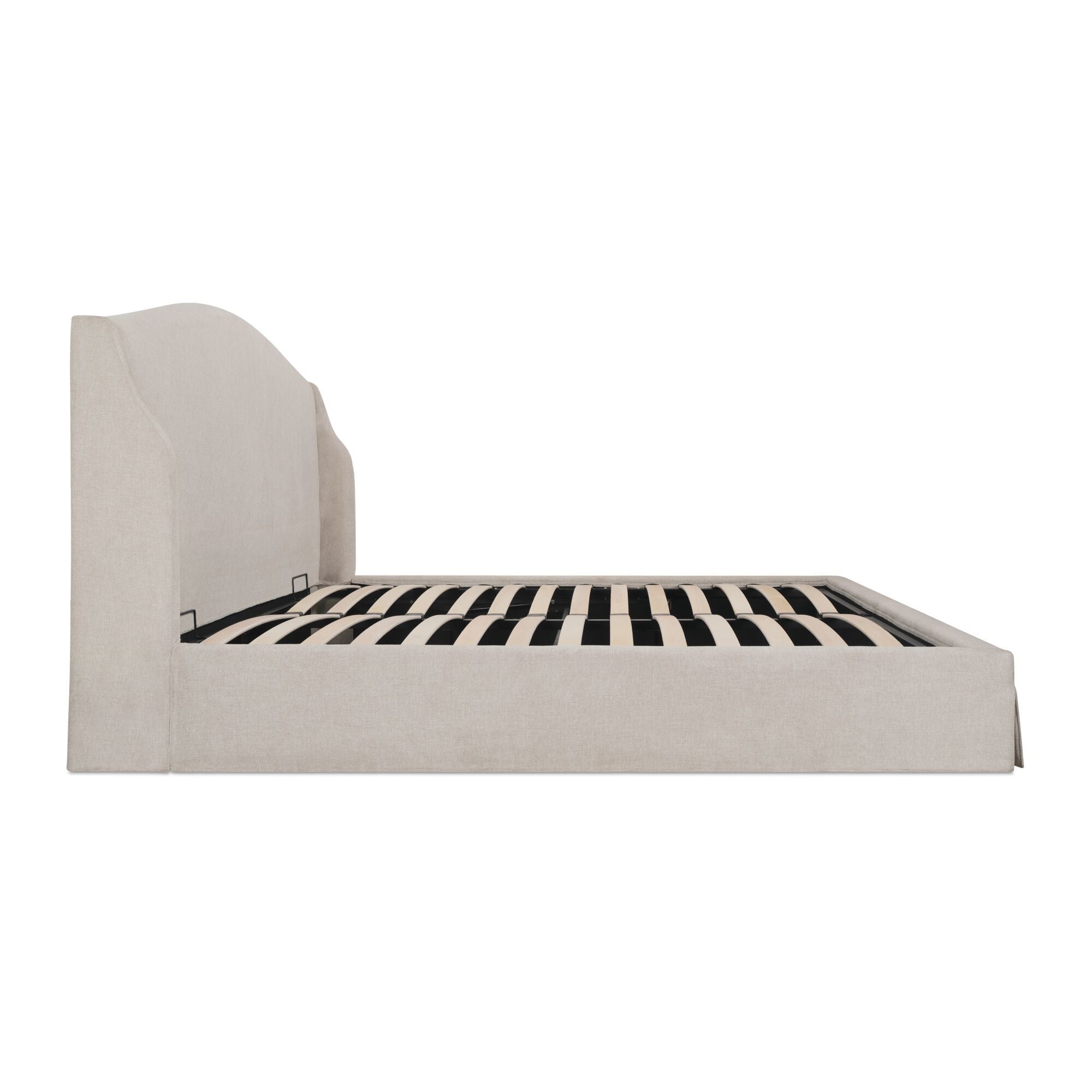 Weston - Queen Storage Bed - Cream - Image 3