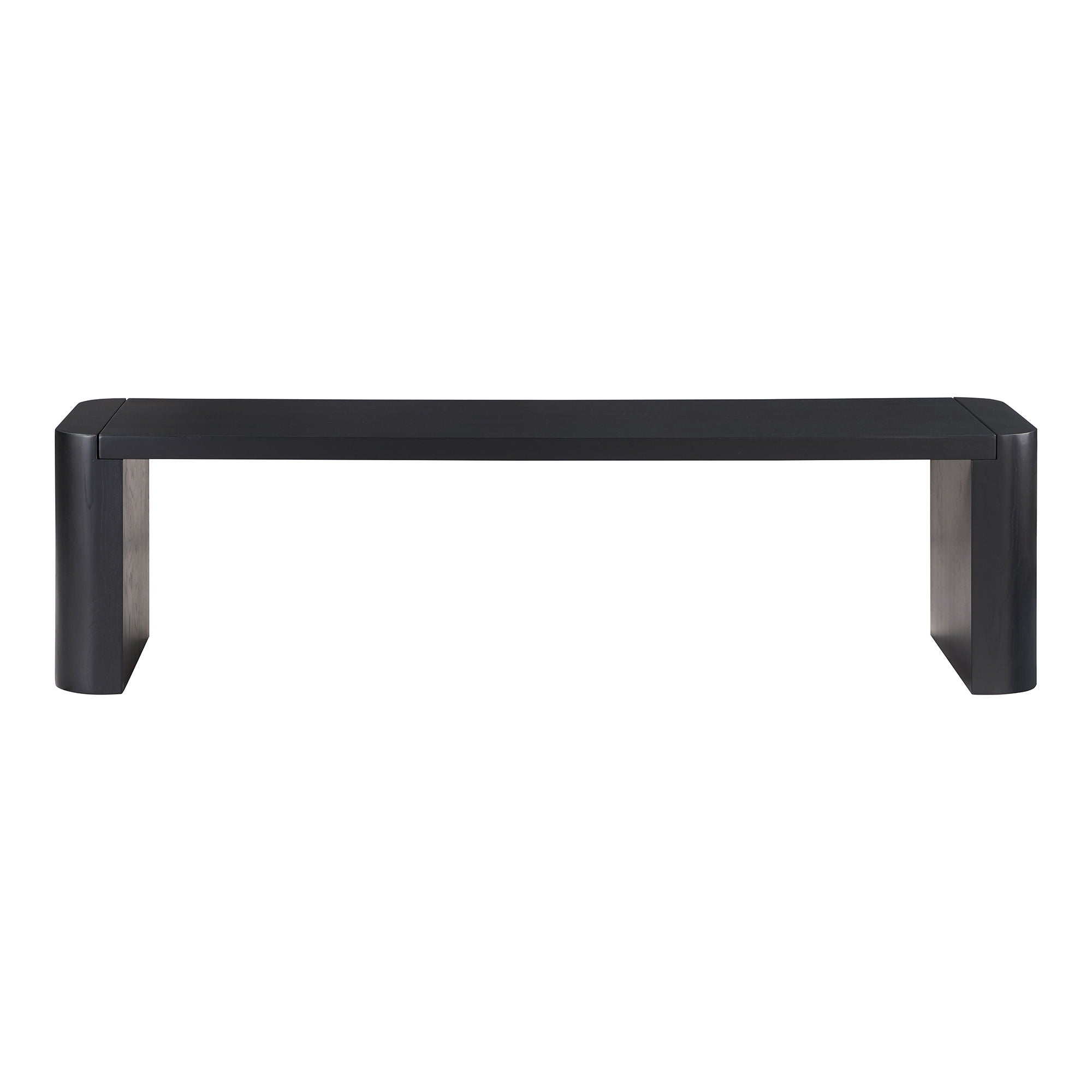 Post – Small Dining Bench – Black Oak