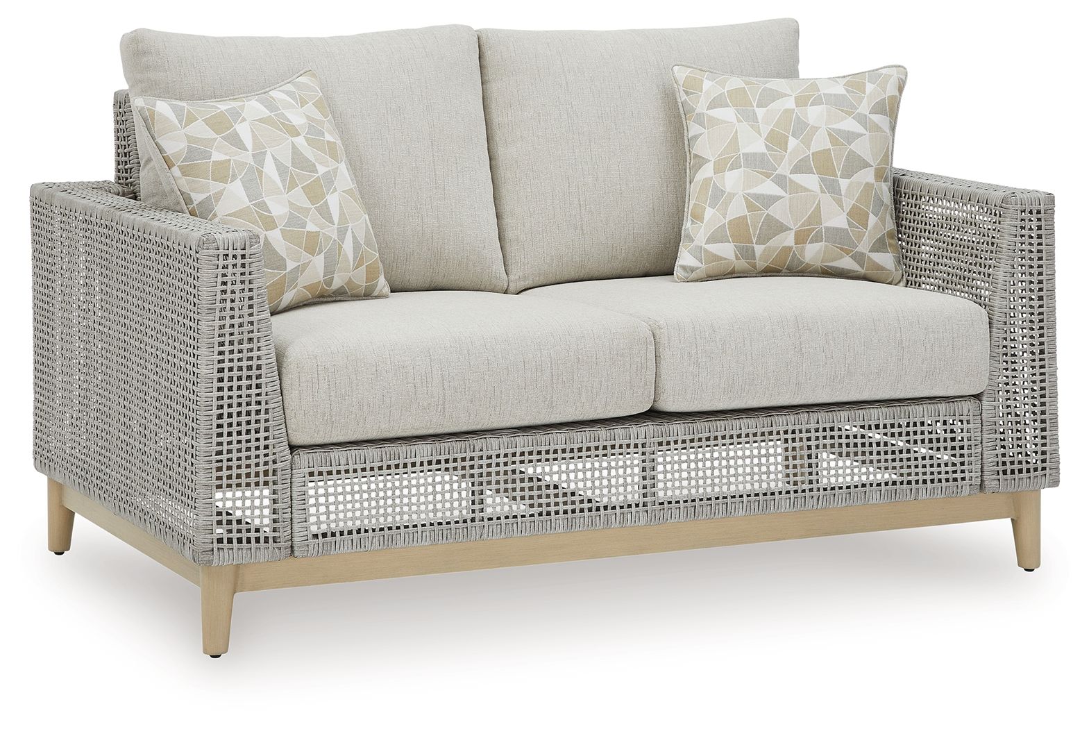 Seton Creek - 4 Pc. - Lounge Set - Gray - Image 3