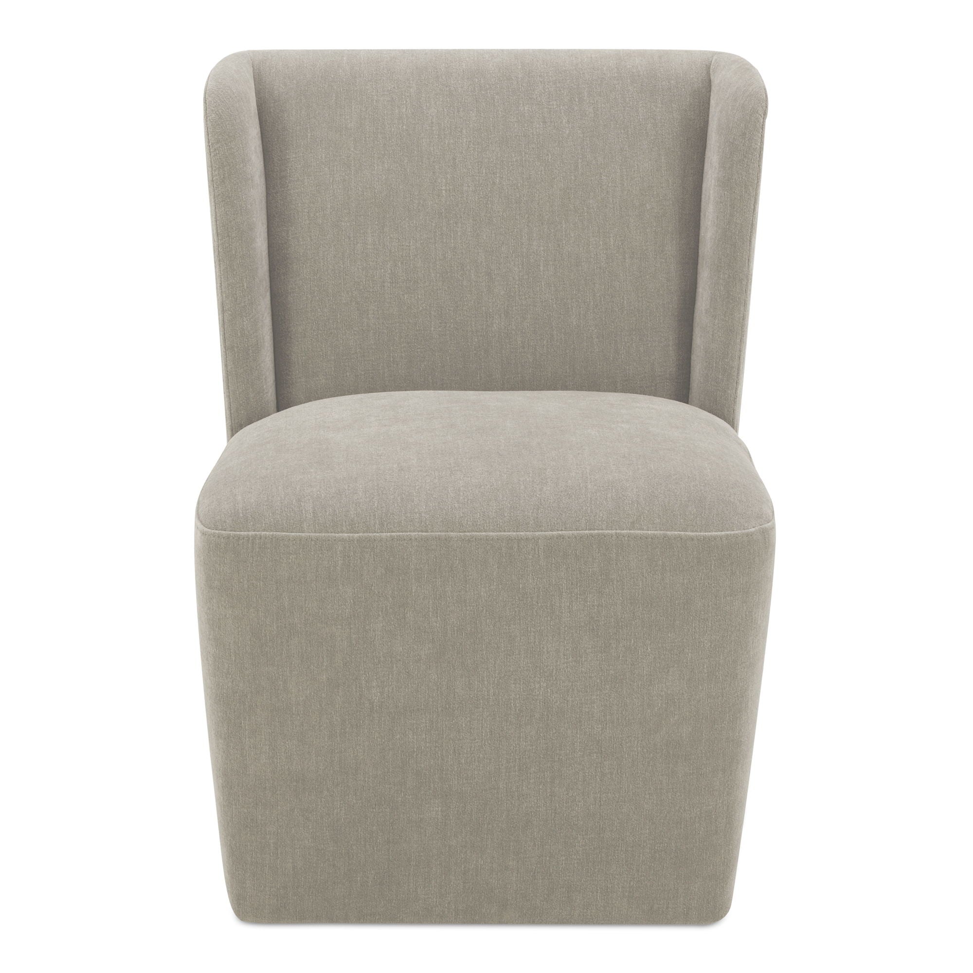 Cormac – Rolling Dining Chair – Slate / Green