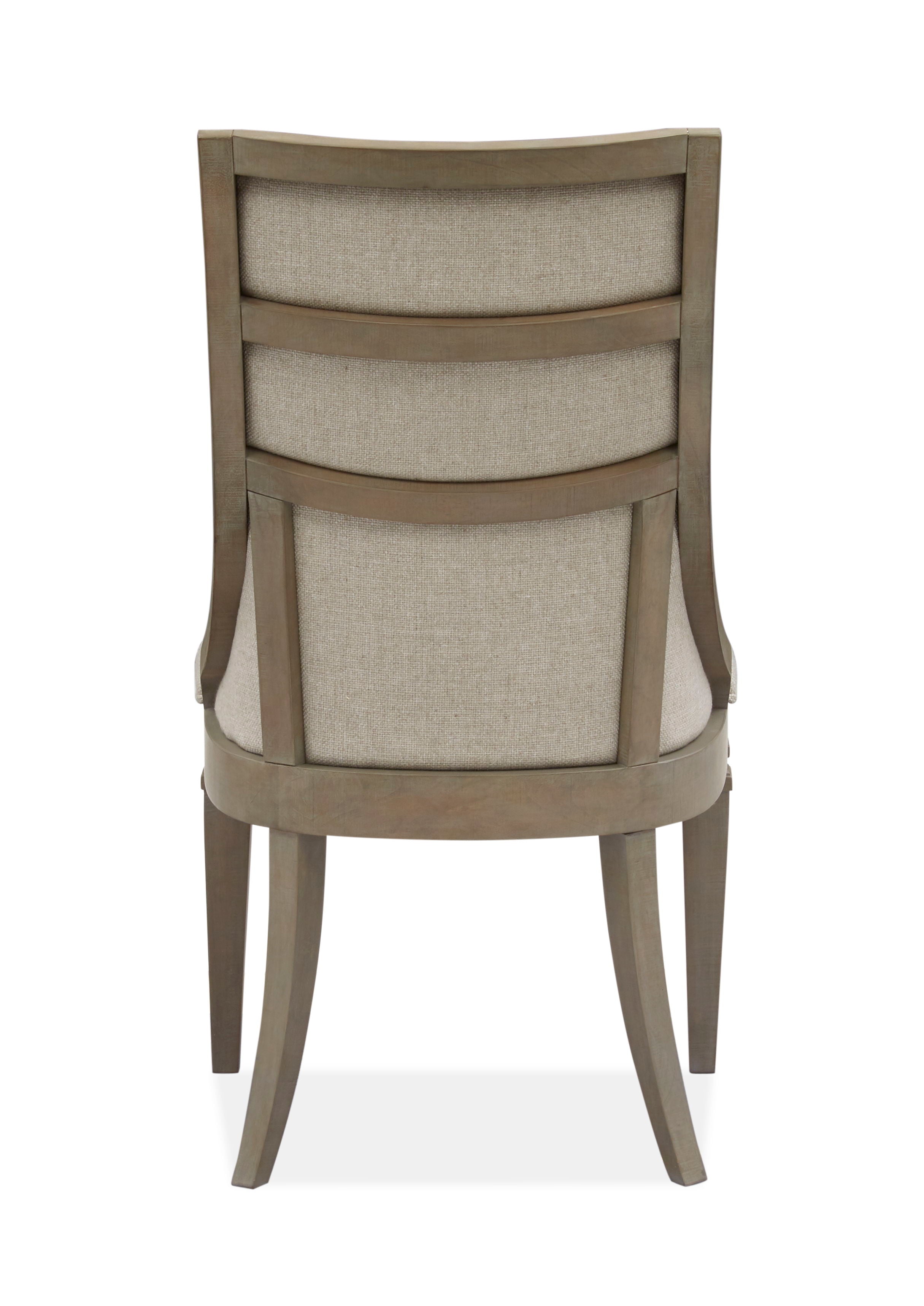 Lancaster - Dining Arm Chair With Upholstered Seat & Back (Set of 2) - Dovetail Gray - Image 3