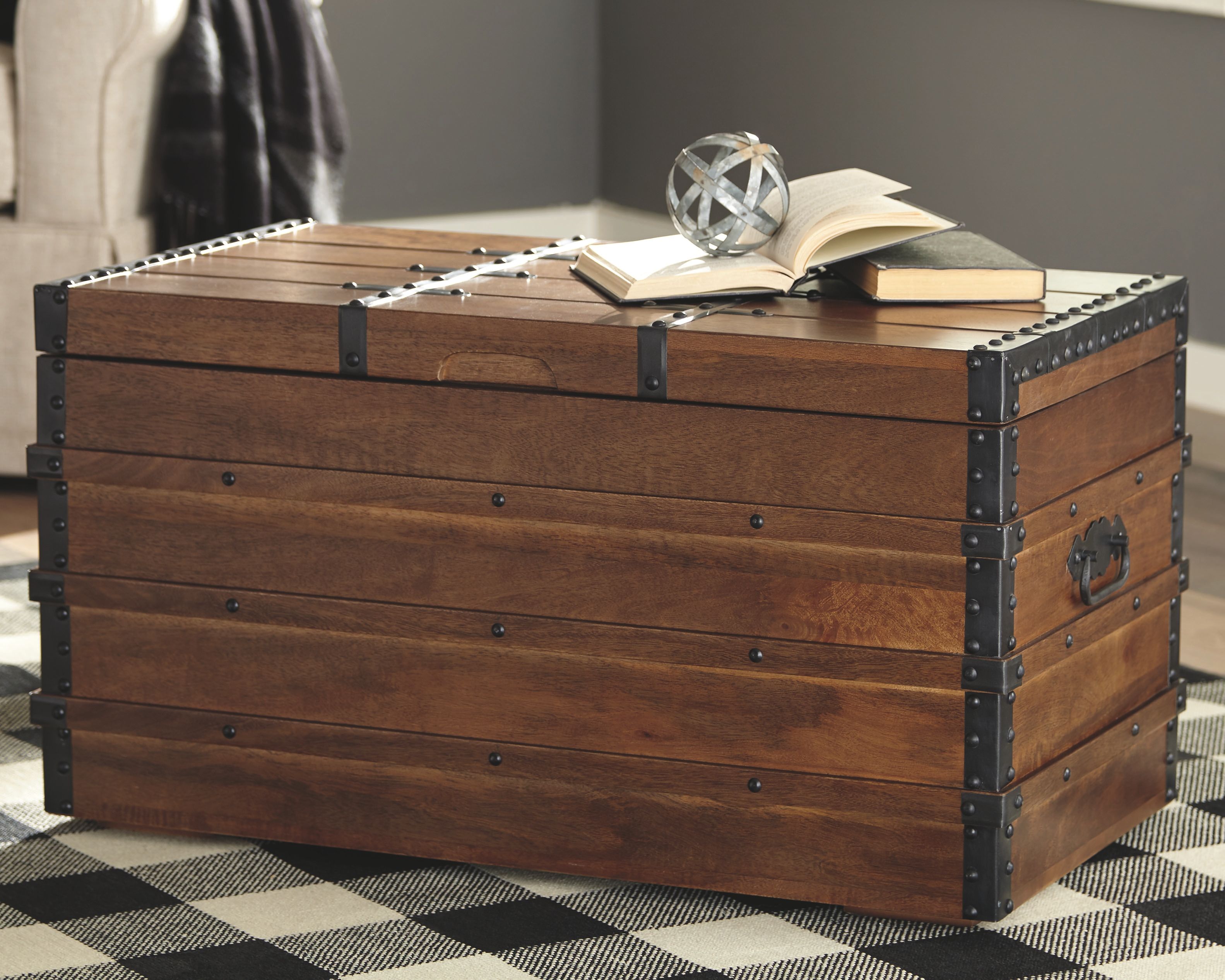 Kettleby - Storage Trunk - Brown - Image 3