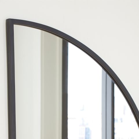 Denlow - Accent Mirror - Black - Image 2