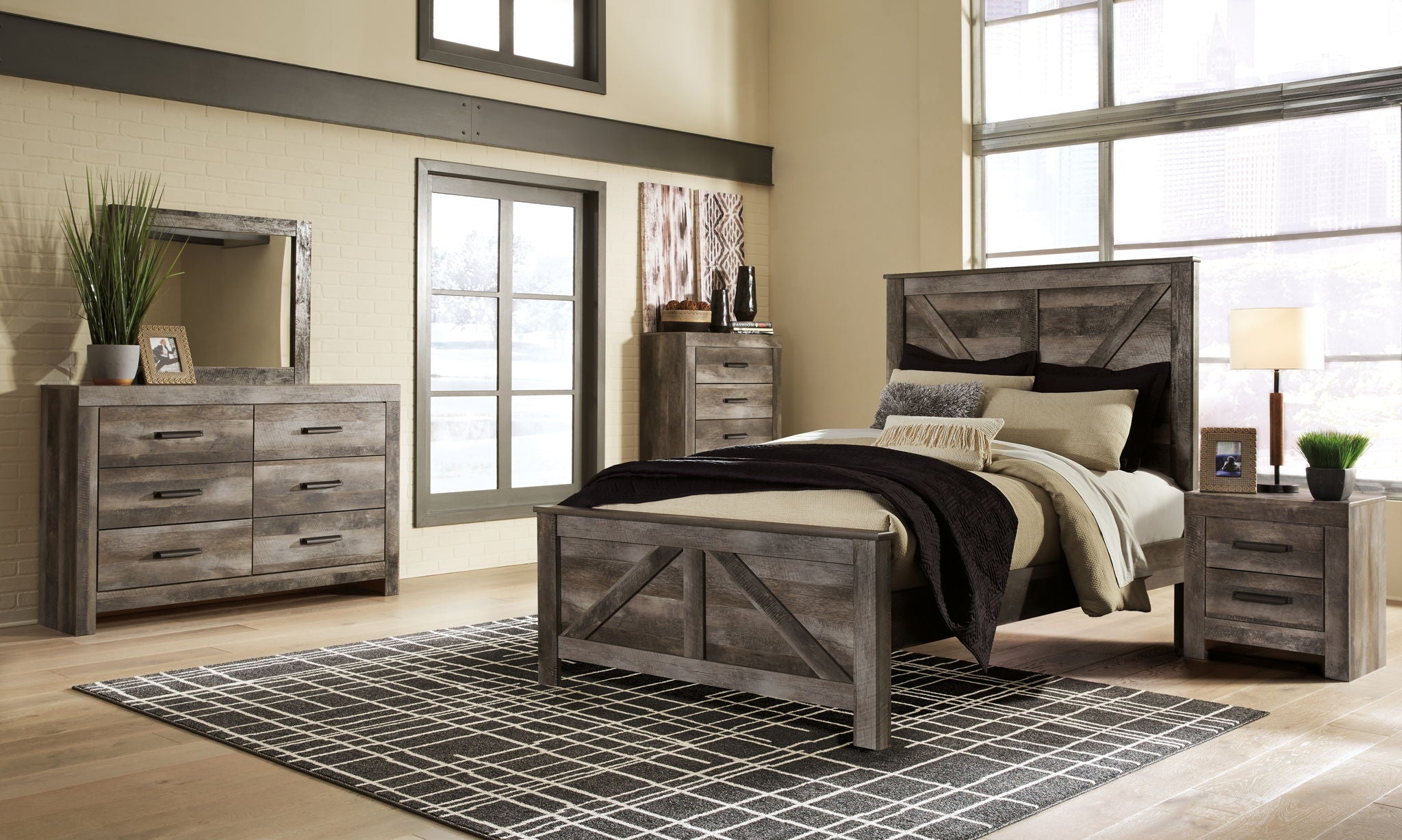 Wynnlow - Crossbuck Panel Bedroom Set - Image 1
