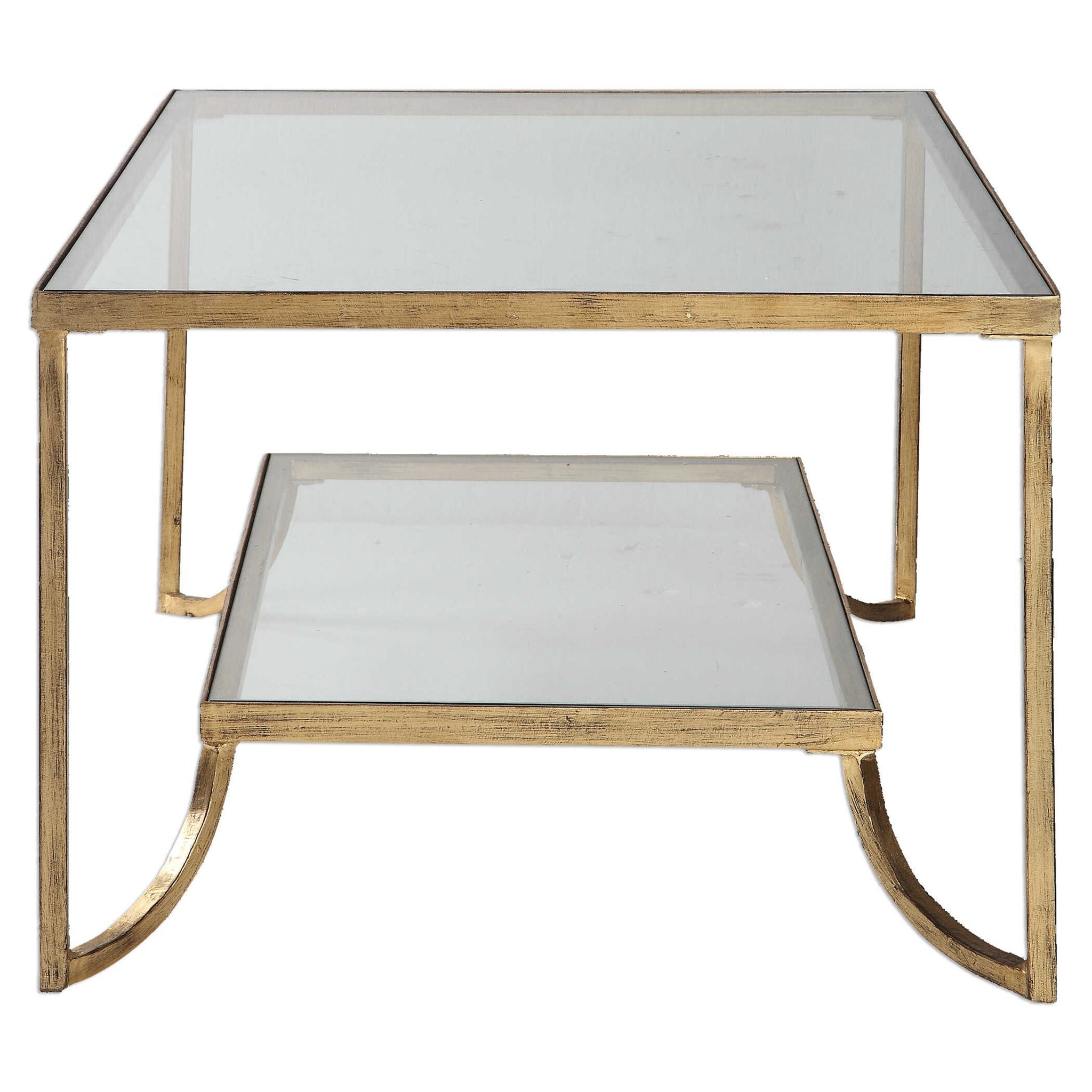 Katina - Leaf Coffee Table - Gold - Image 3