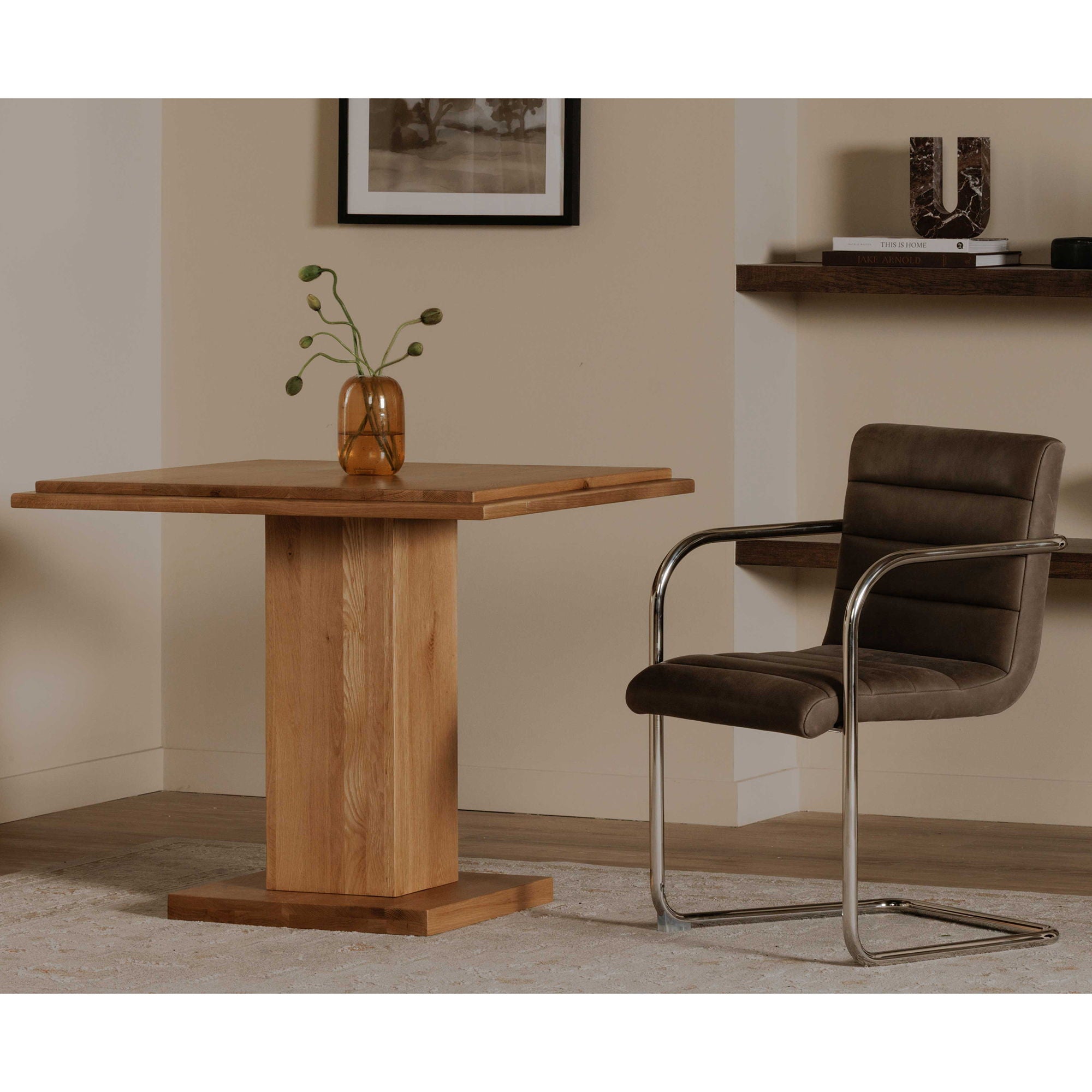 May - Small Bar Table - Light Brown - Image 2