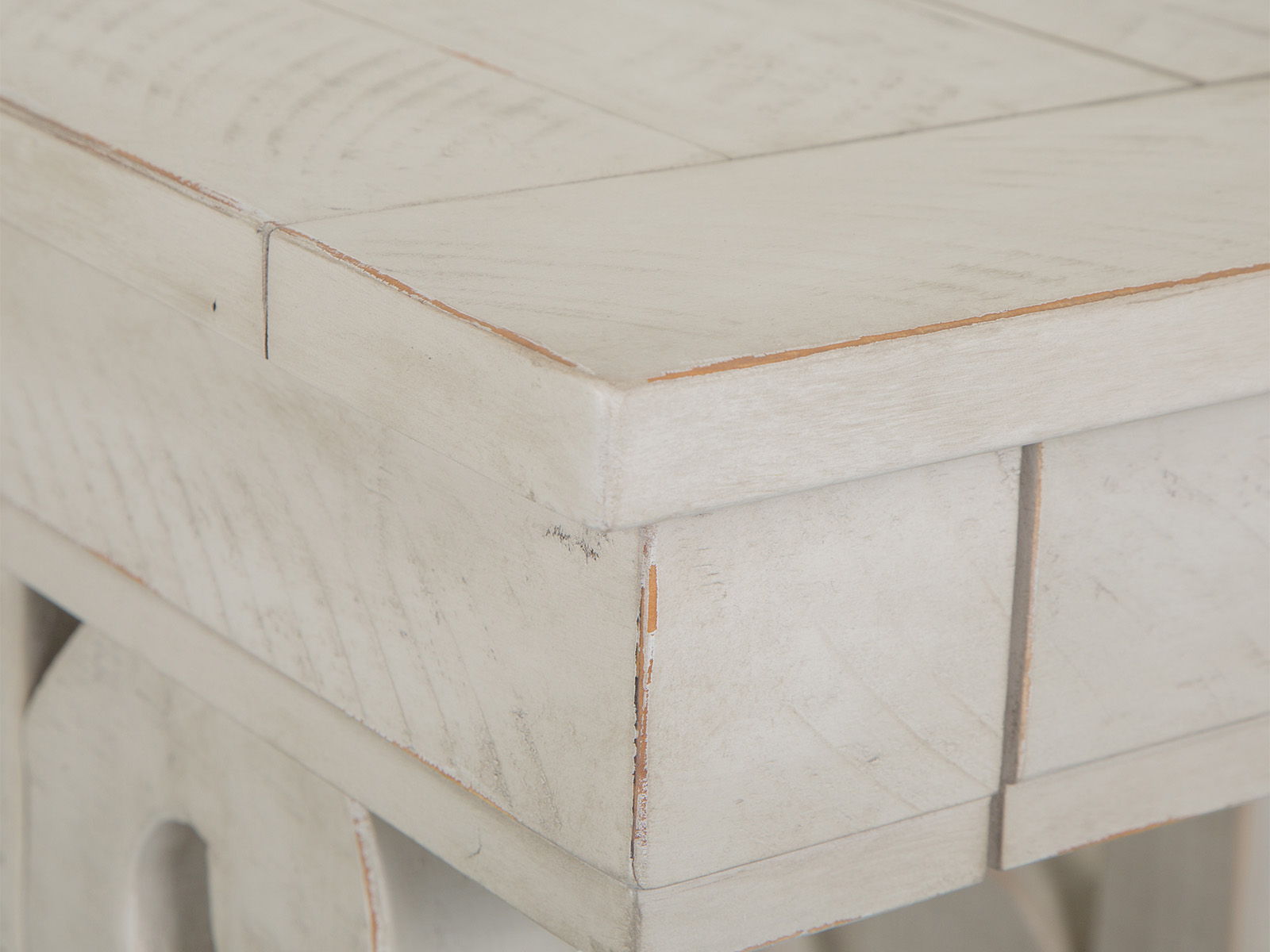 Bronwyn - Rectangular End Table - Alabaster - Image 2