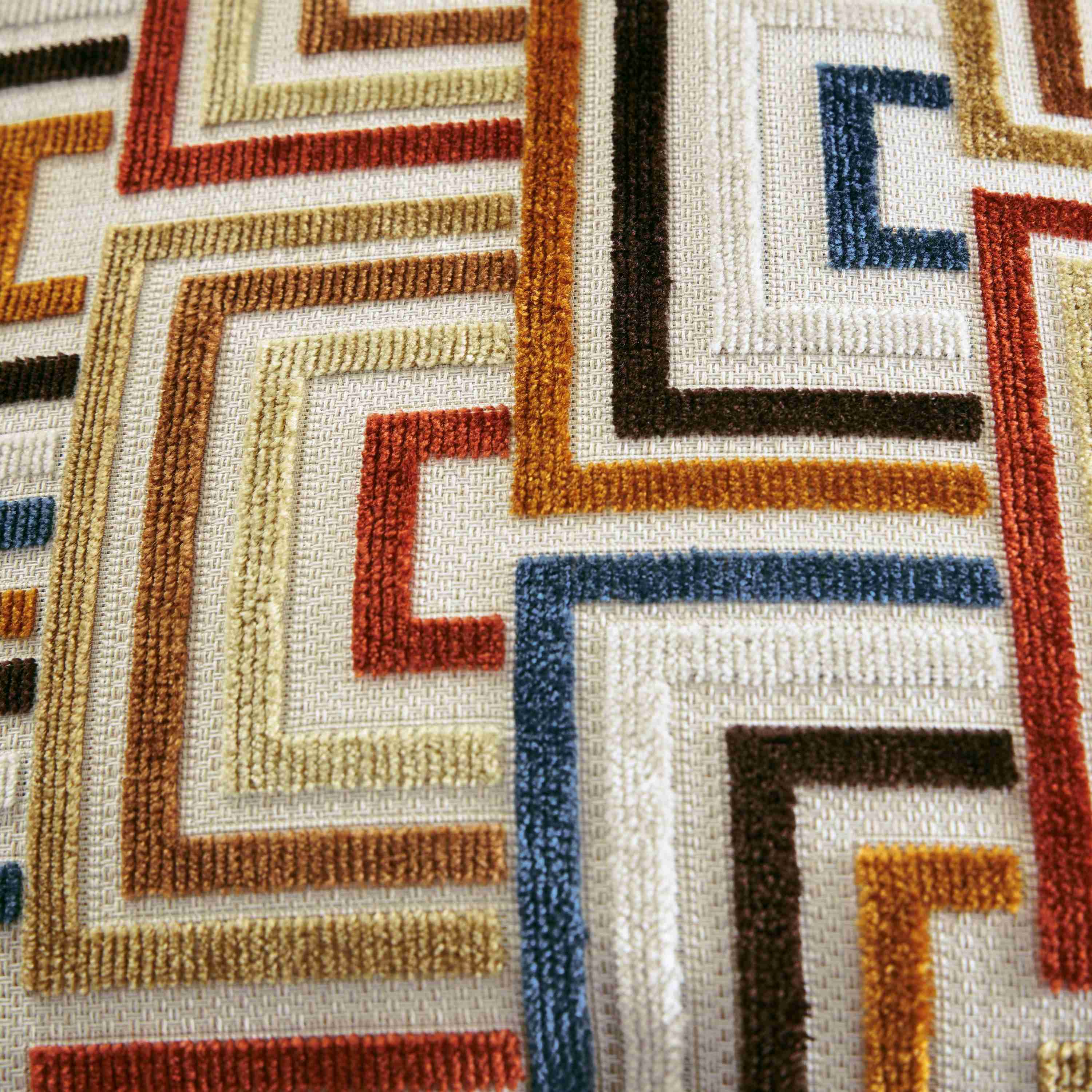 Danum - Reclining Loveseat - Fabric - Stone - Image 2