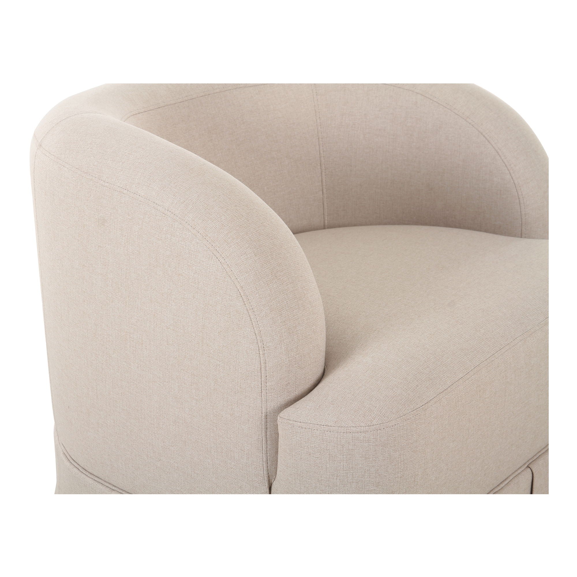 Maren - Swivel Chair - Beige - Image 2