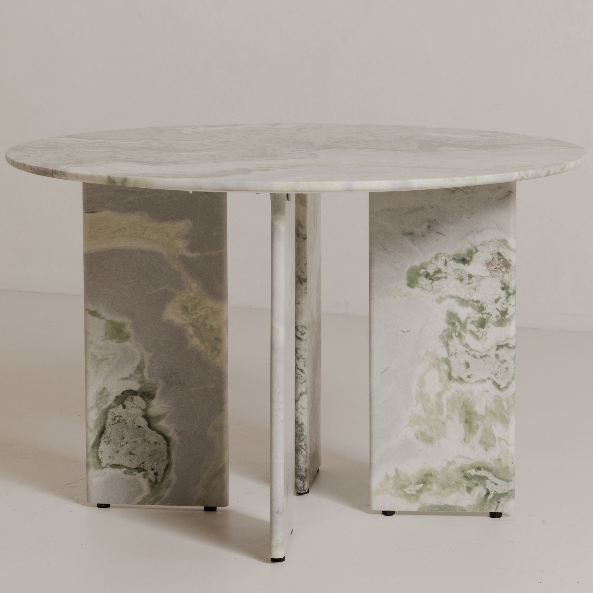 Celia - Round Dining Table - Green / Gray - Image 3