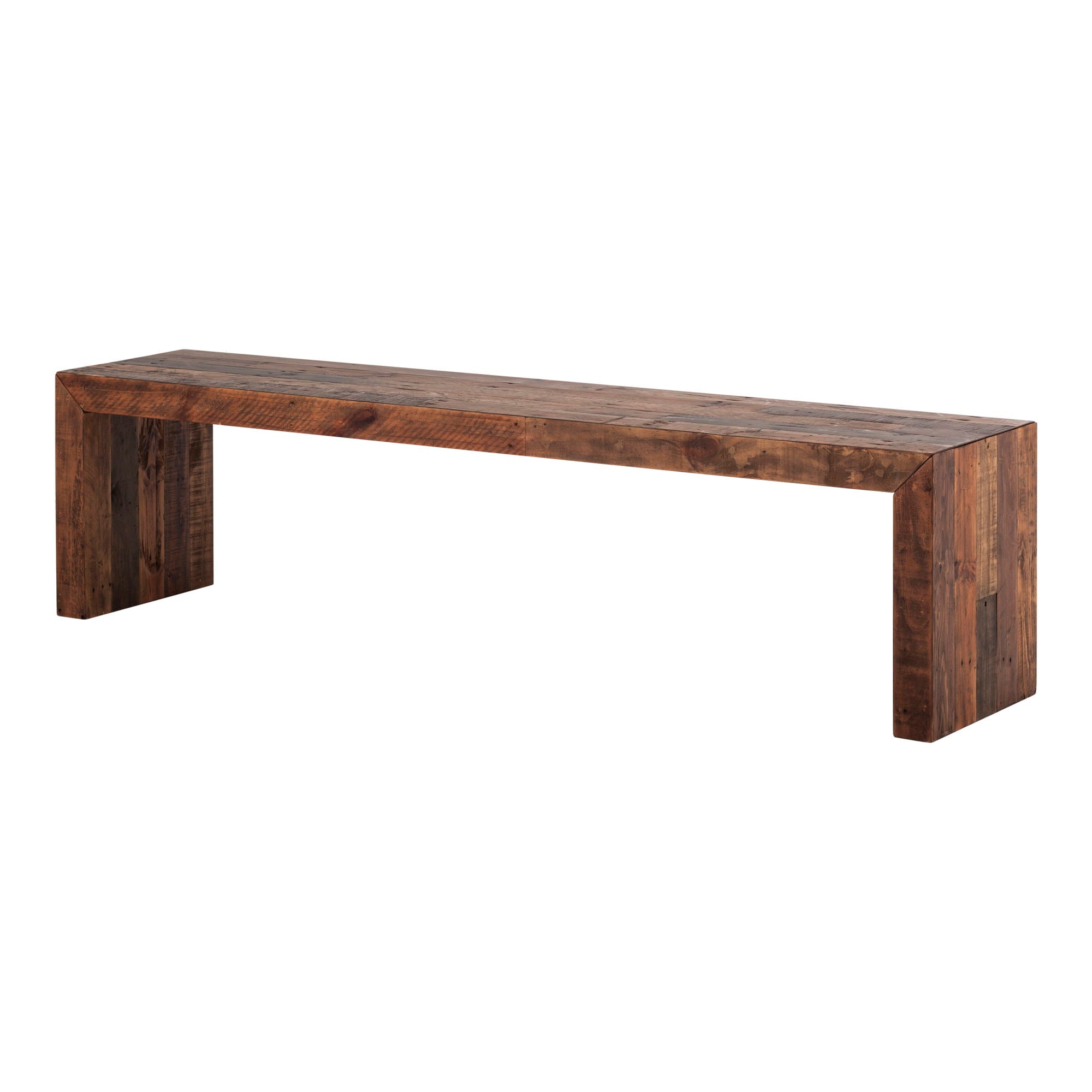 Vintage - Large Bench - Light Brown - Image 2