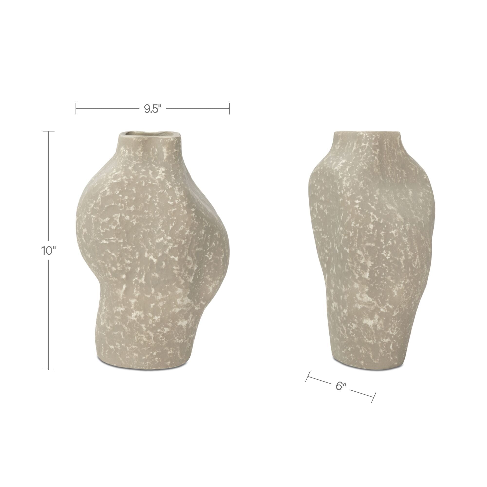 Lindi - 10" Vessel - Brown - Image 2