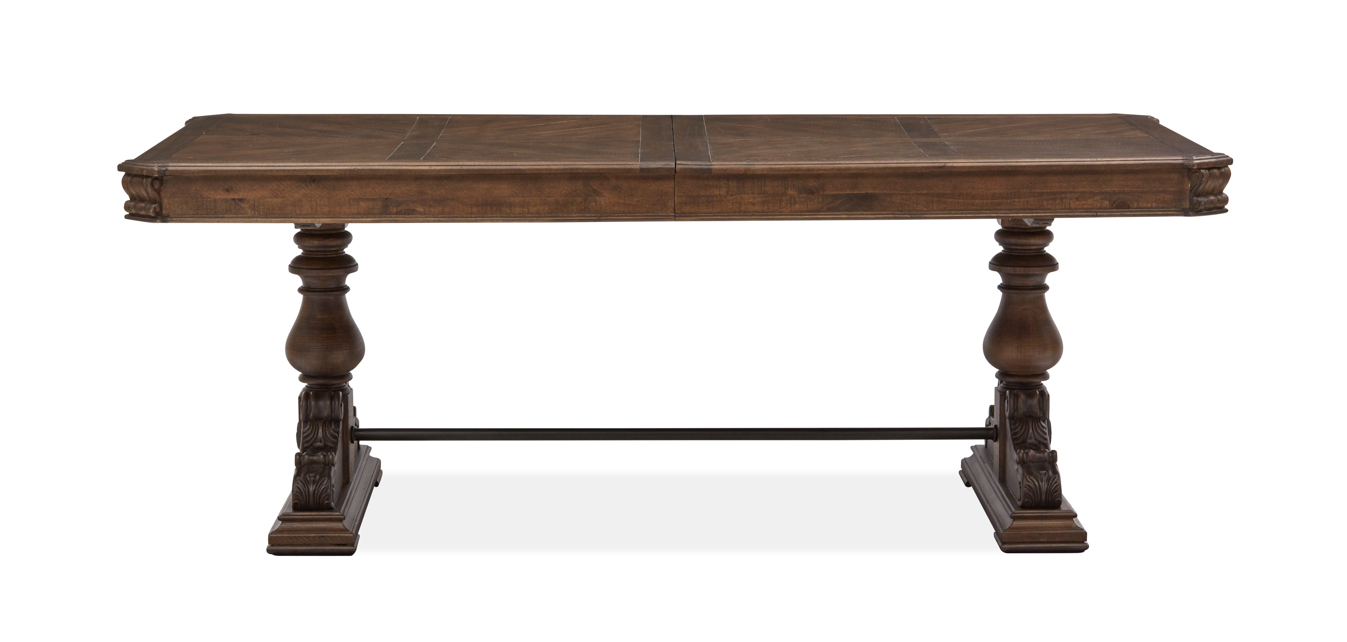 Durango - Trestle Dining Table - Willadeene Brown - Image 1