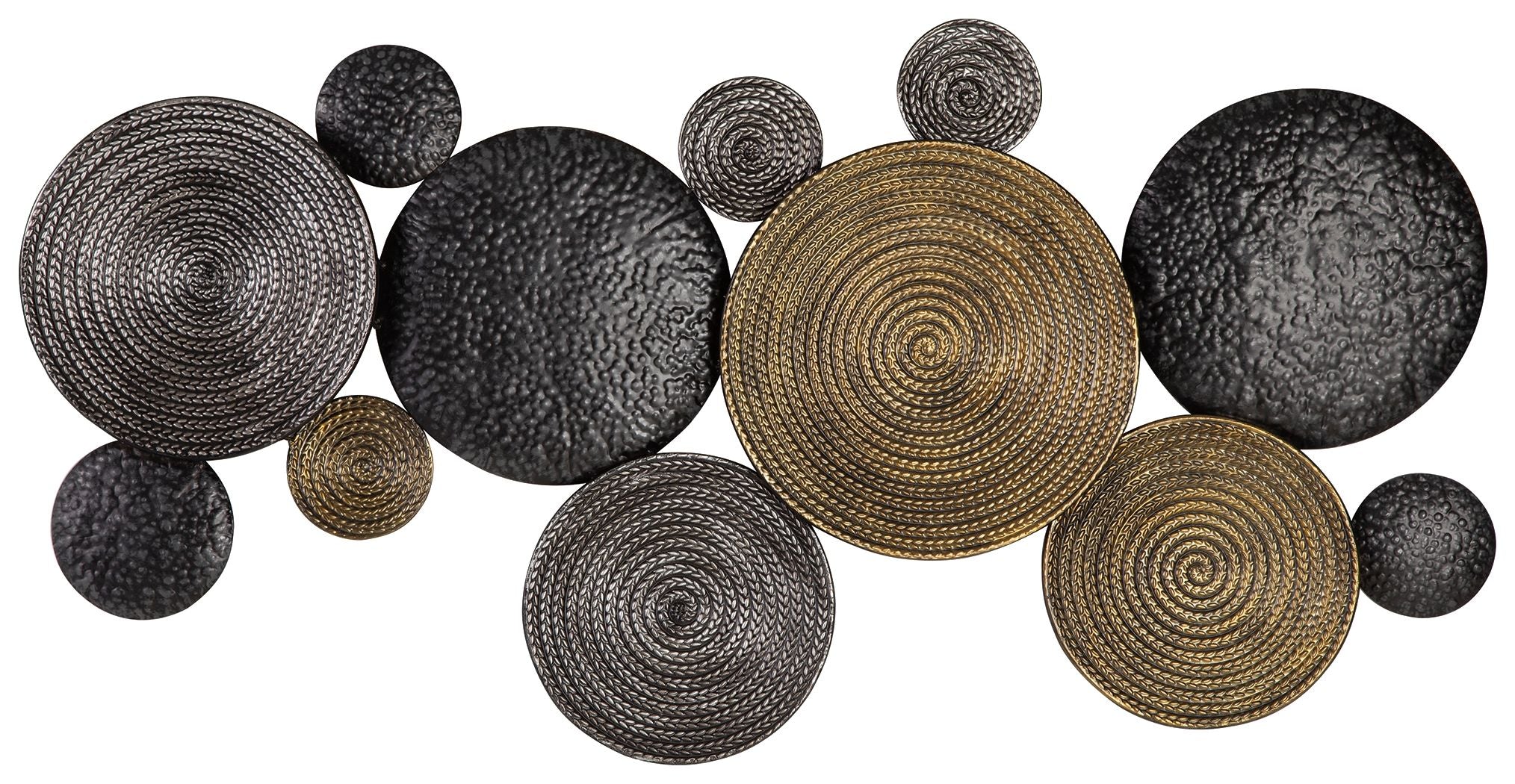 Emsley – Wall Decor – Metallic / Black / Gray