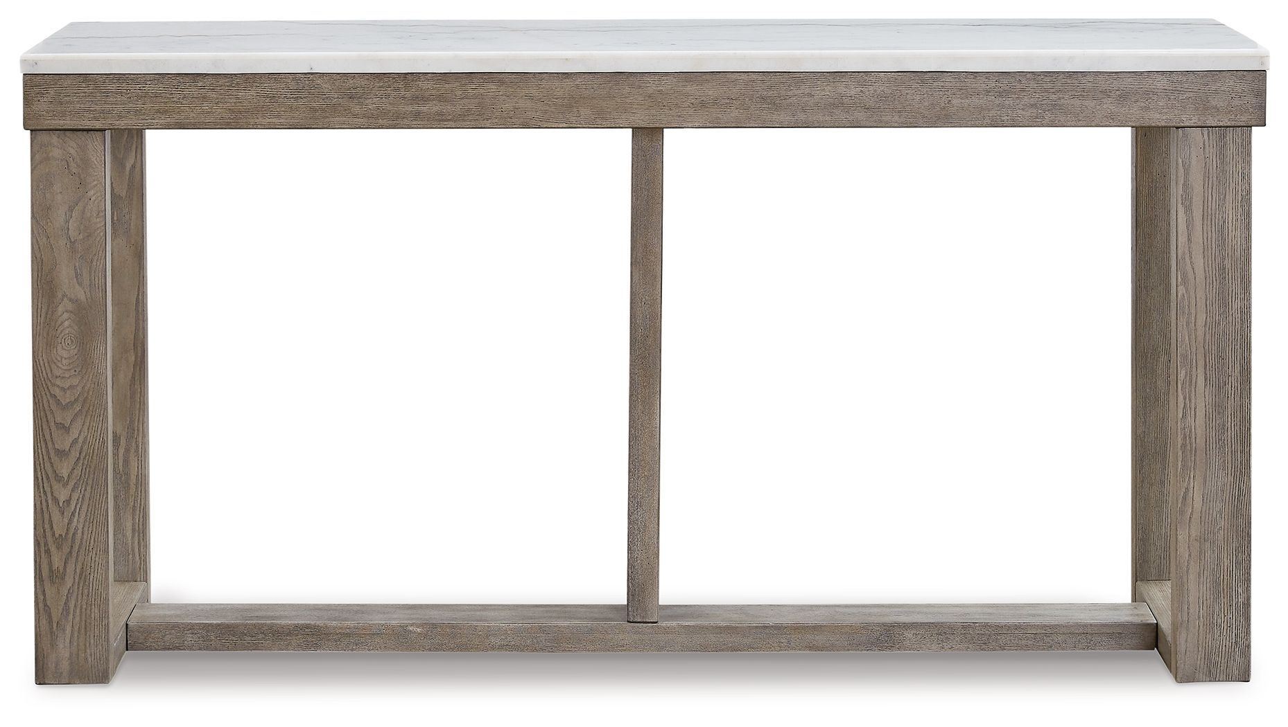 Loyaska - Sofa Table - Brown / Ivory - Image 2