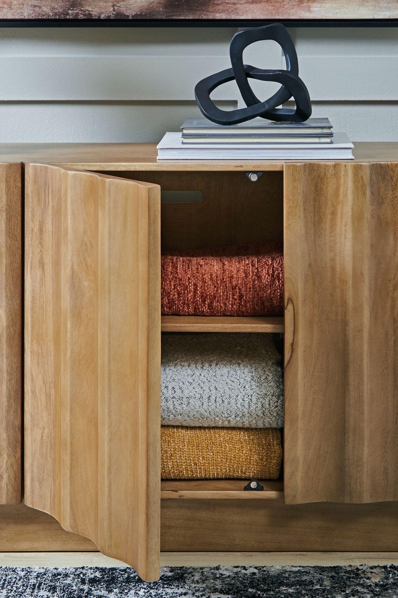 Timkins - Accent Cabinet - White Washed - Image 3
