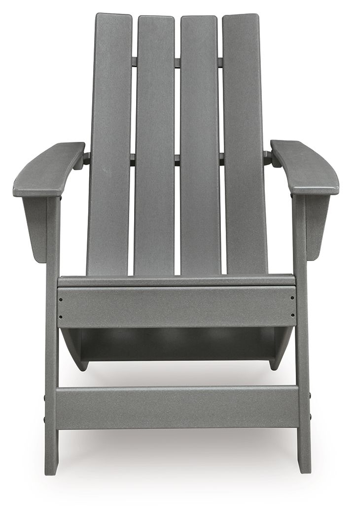 Cove Beach - Adirondack Chair - Gray - Image 3