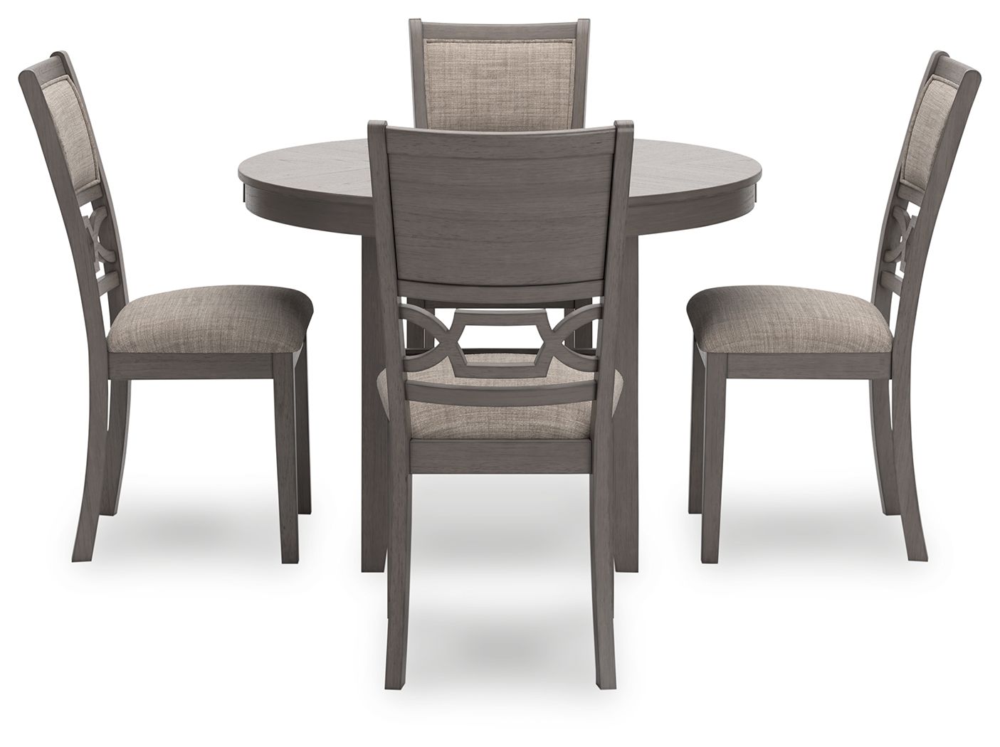 Wrenning - Dining Room Table Set (Set of 5) - Gray - Image 3
