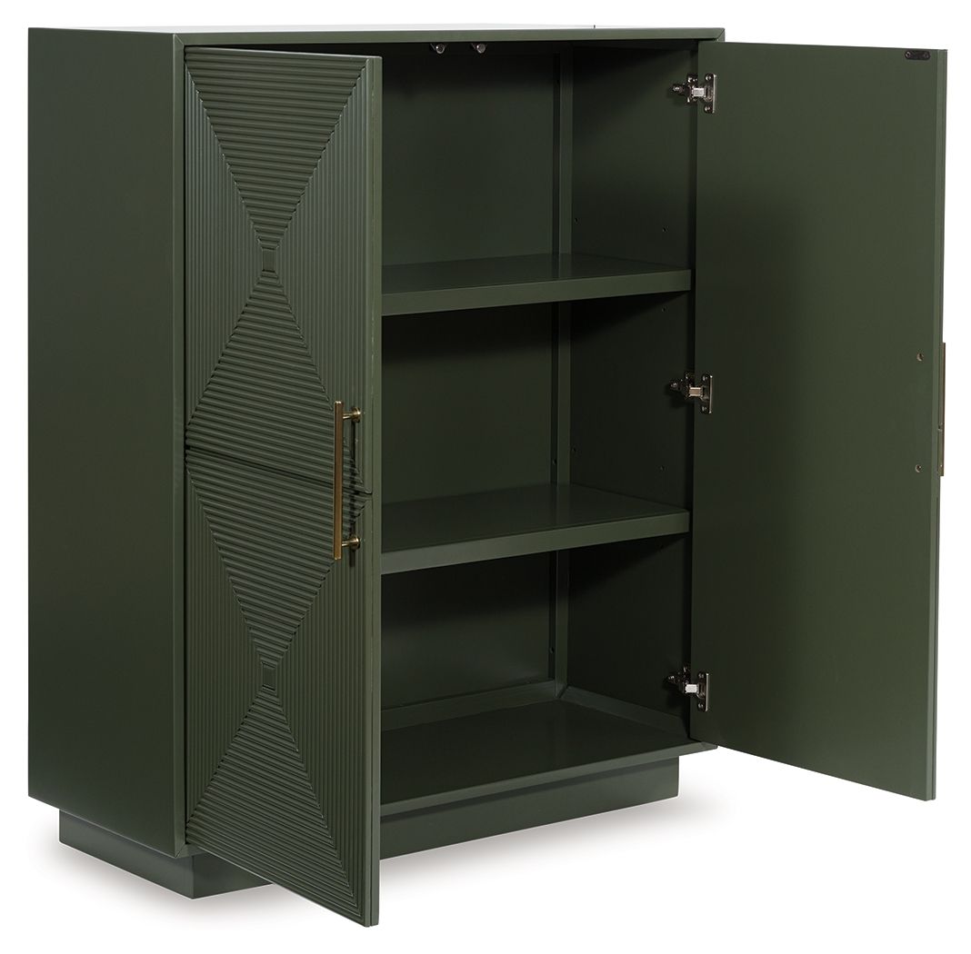 Geirwood - Accent Cabinet - Dark Green - Image 3