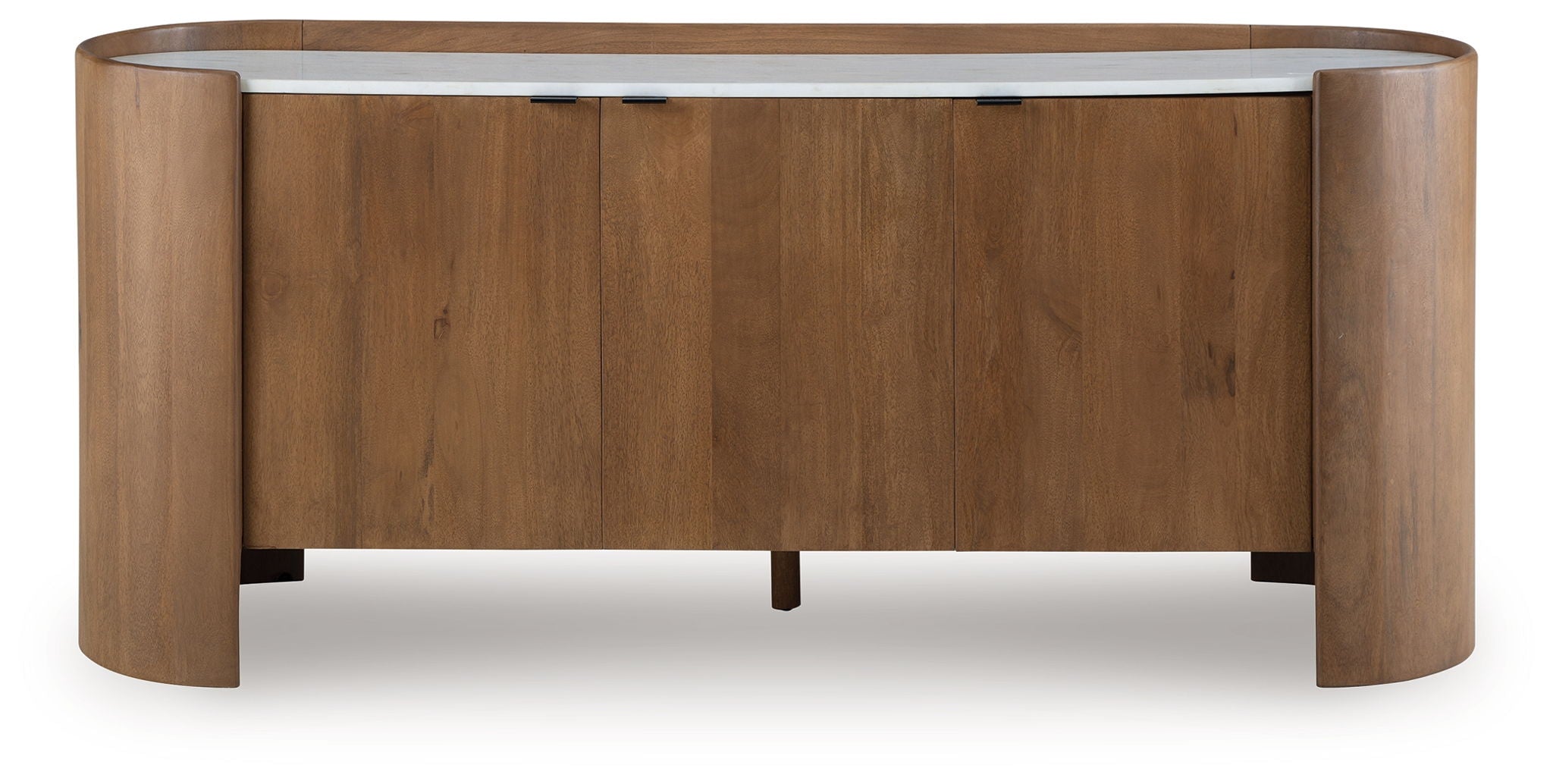 Fitzroy - Accent Cabinet - Brown / White - Image 3