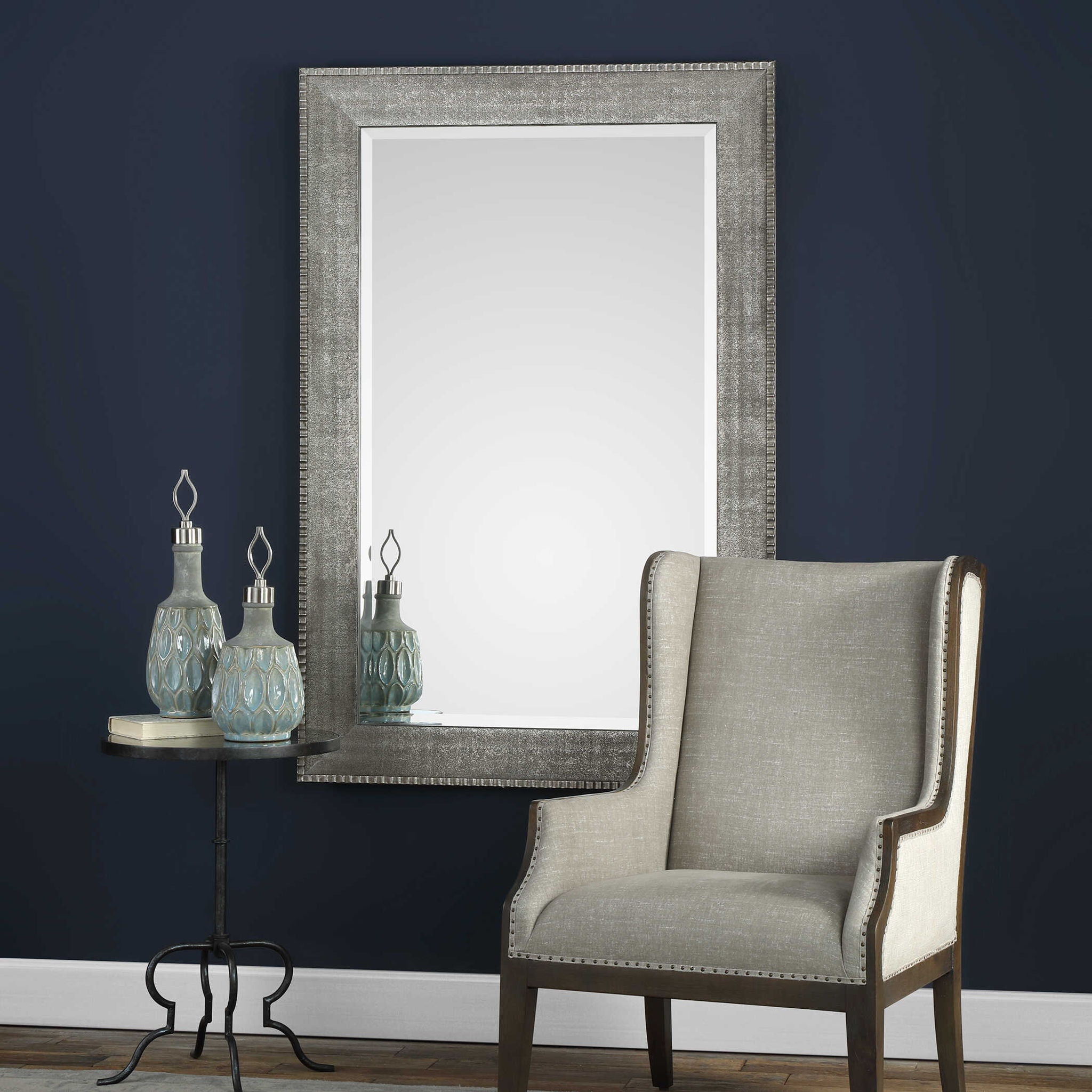 Leiston - Metallic Mirror - Silver - Image 3