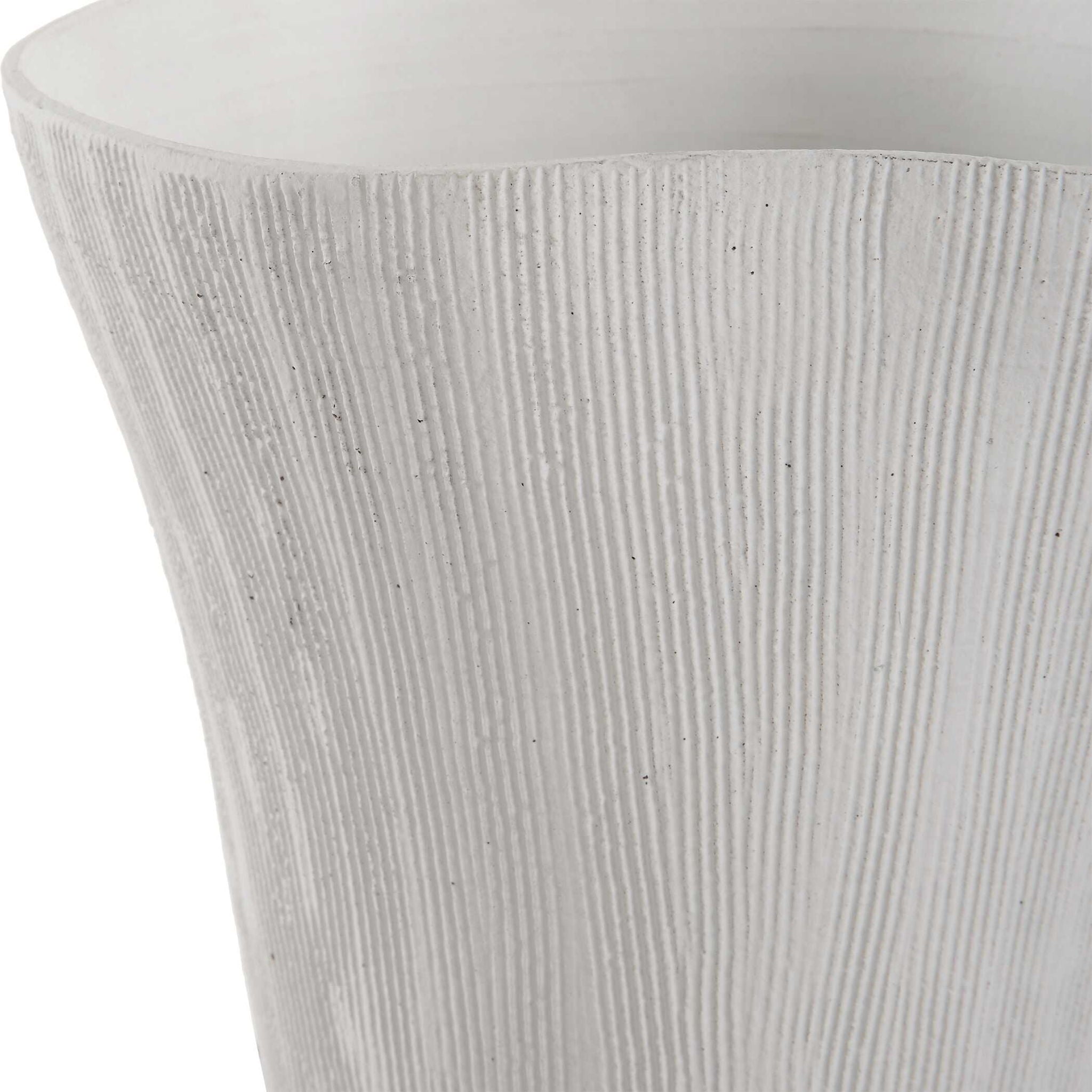 Floreana - Tall Vase - White - Image 3