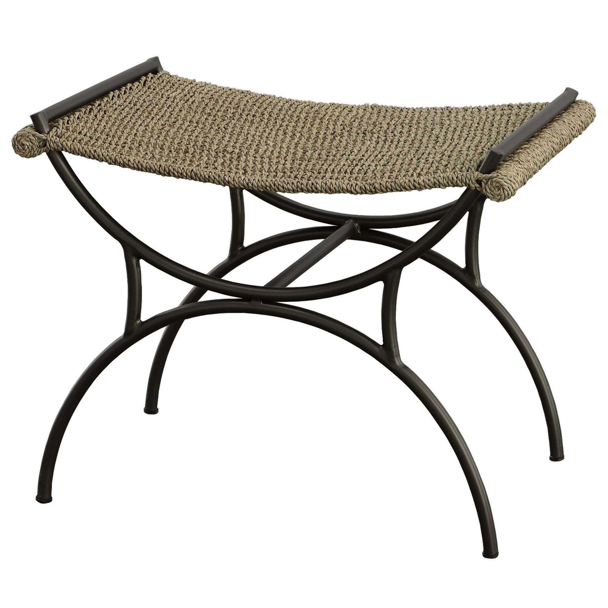 Playa - Seagrass Small Bench - Black - Image 2