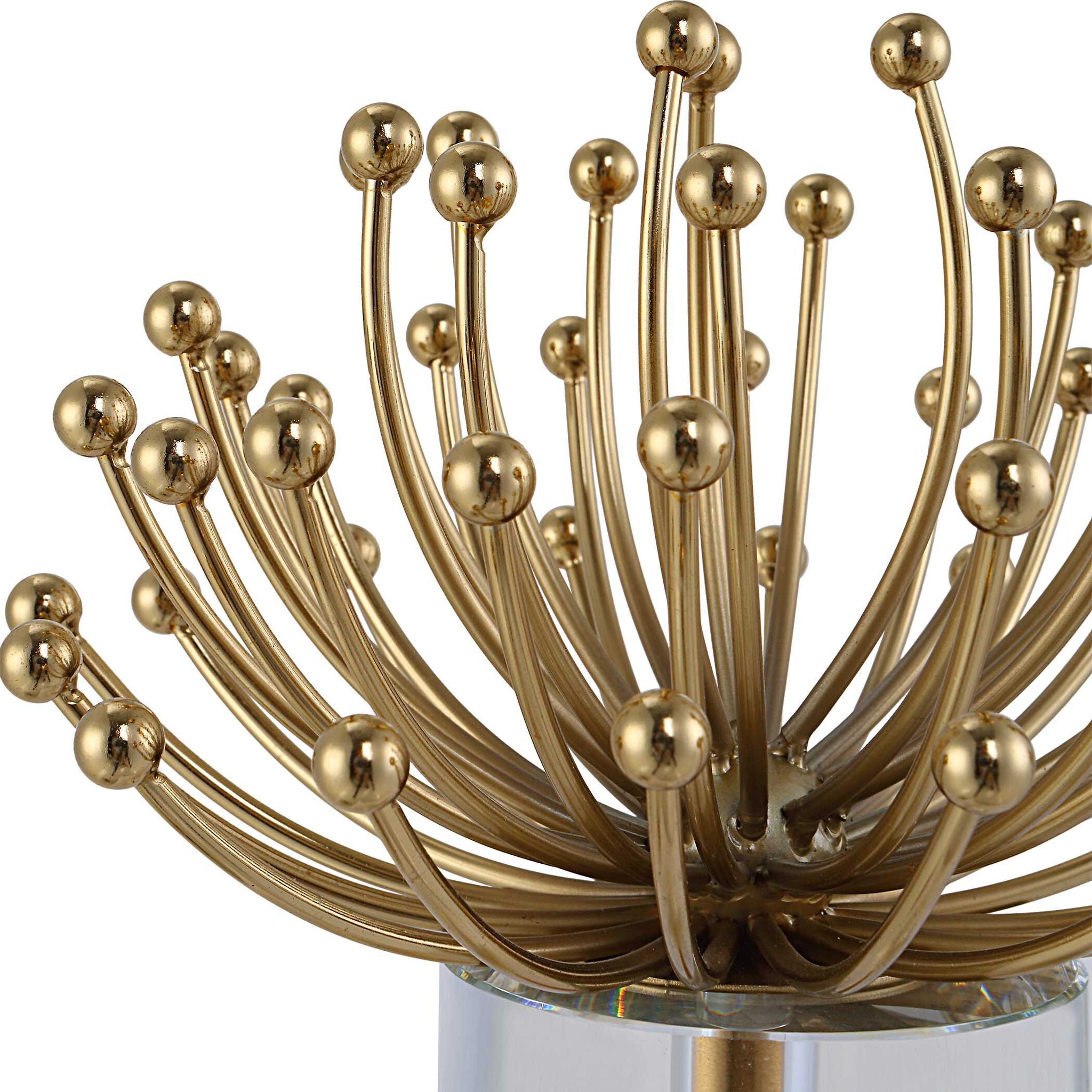 Aga - Modern Sculptures (Set of 2) - Gold - Image 2