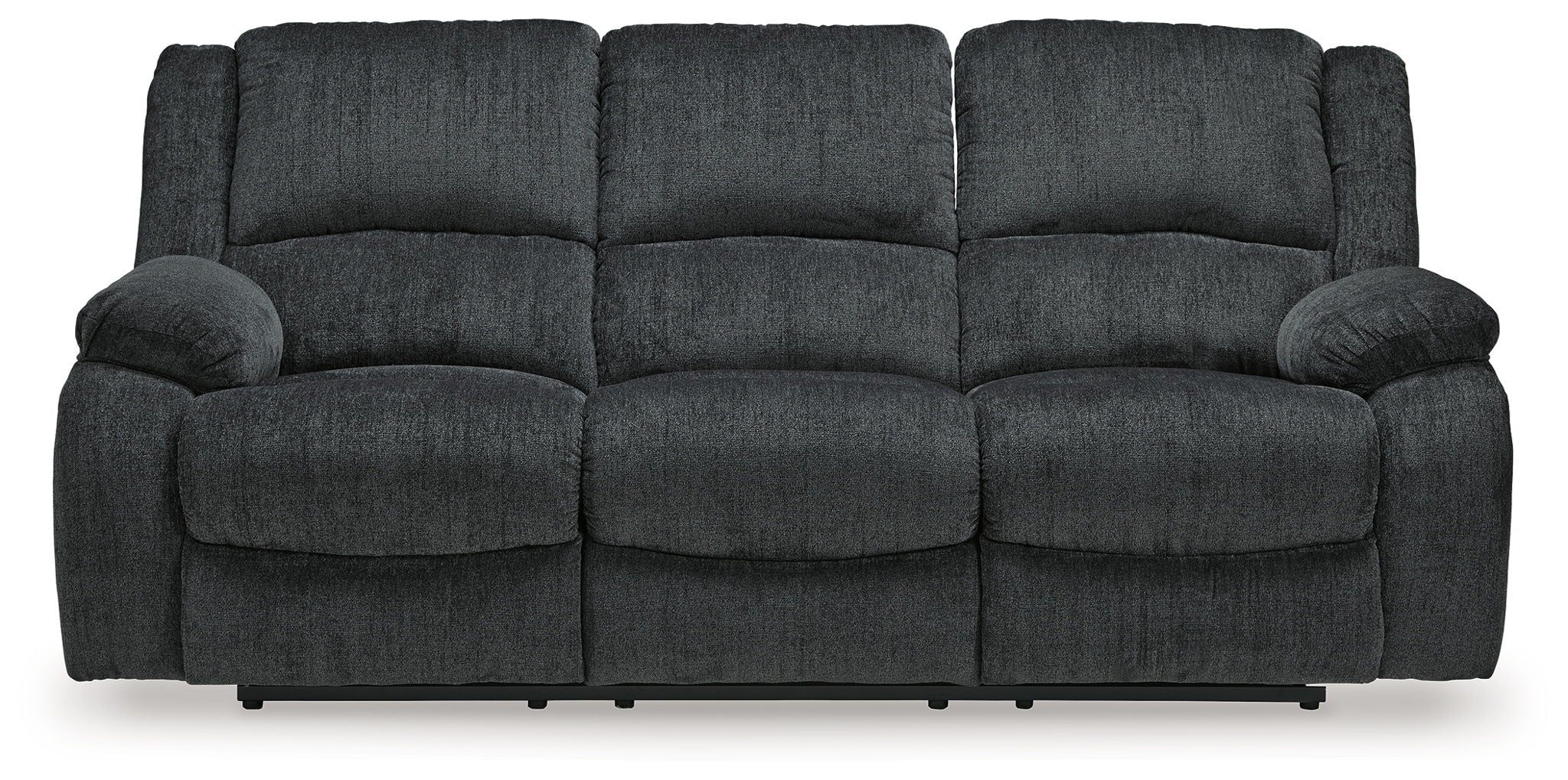 Draycoll – Reclining Sofa – Fabric – Slate